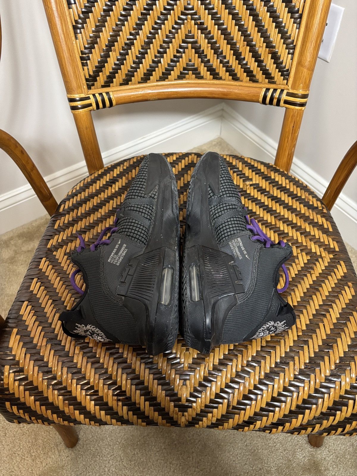 Nike Nike LeBron Witness 7 Black Anthracite Size 10 Size US 10 / EU 43 - 5 Thumbnail