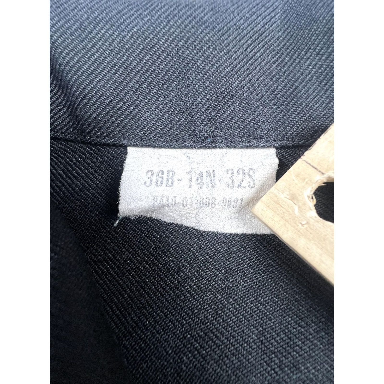 Vintage Military Shirt Mens Blue Solid Twill Button Front Long Sleeve Workwear Read Size US S / EU 44-46 / 1 - 3 Thumbnail