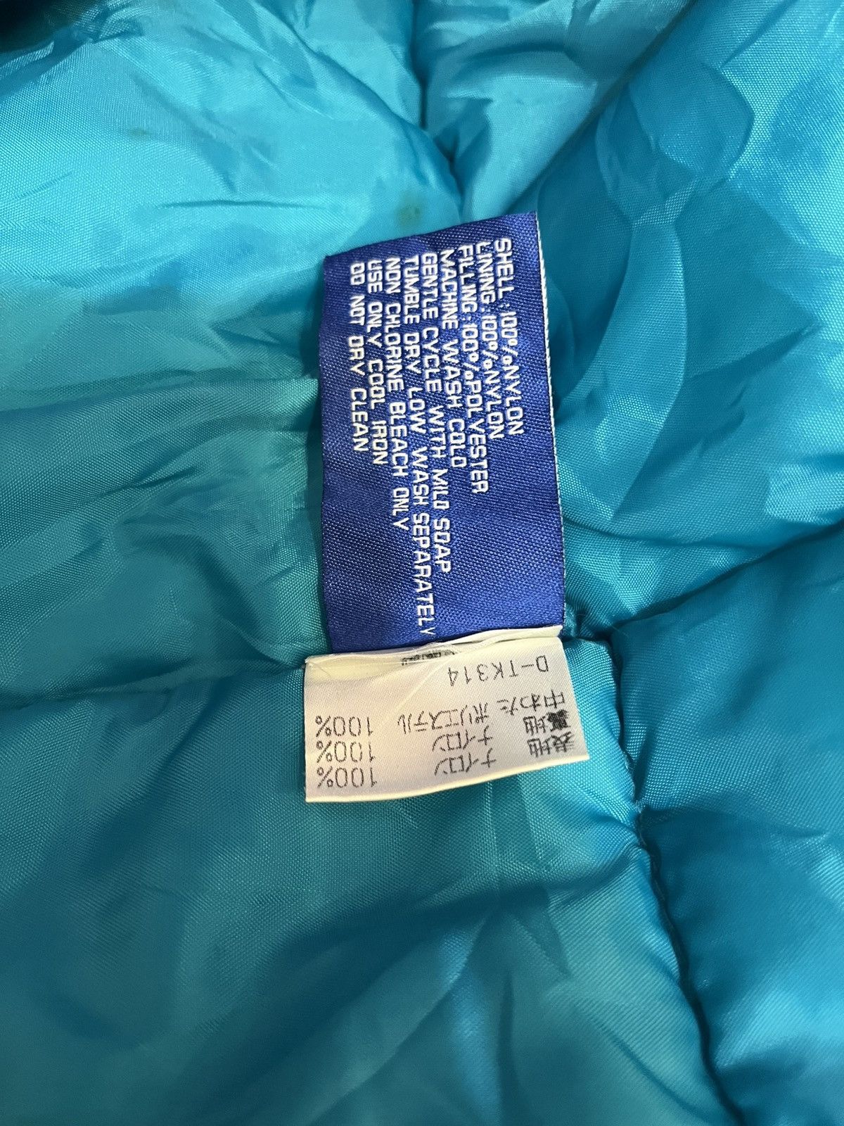 Vintage 90s Charlotte Hornets Starter Puffer Down Jacket Hood! Size US L / EU 52-54 / 3 - 11 Thumbnail