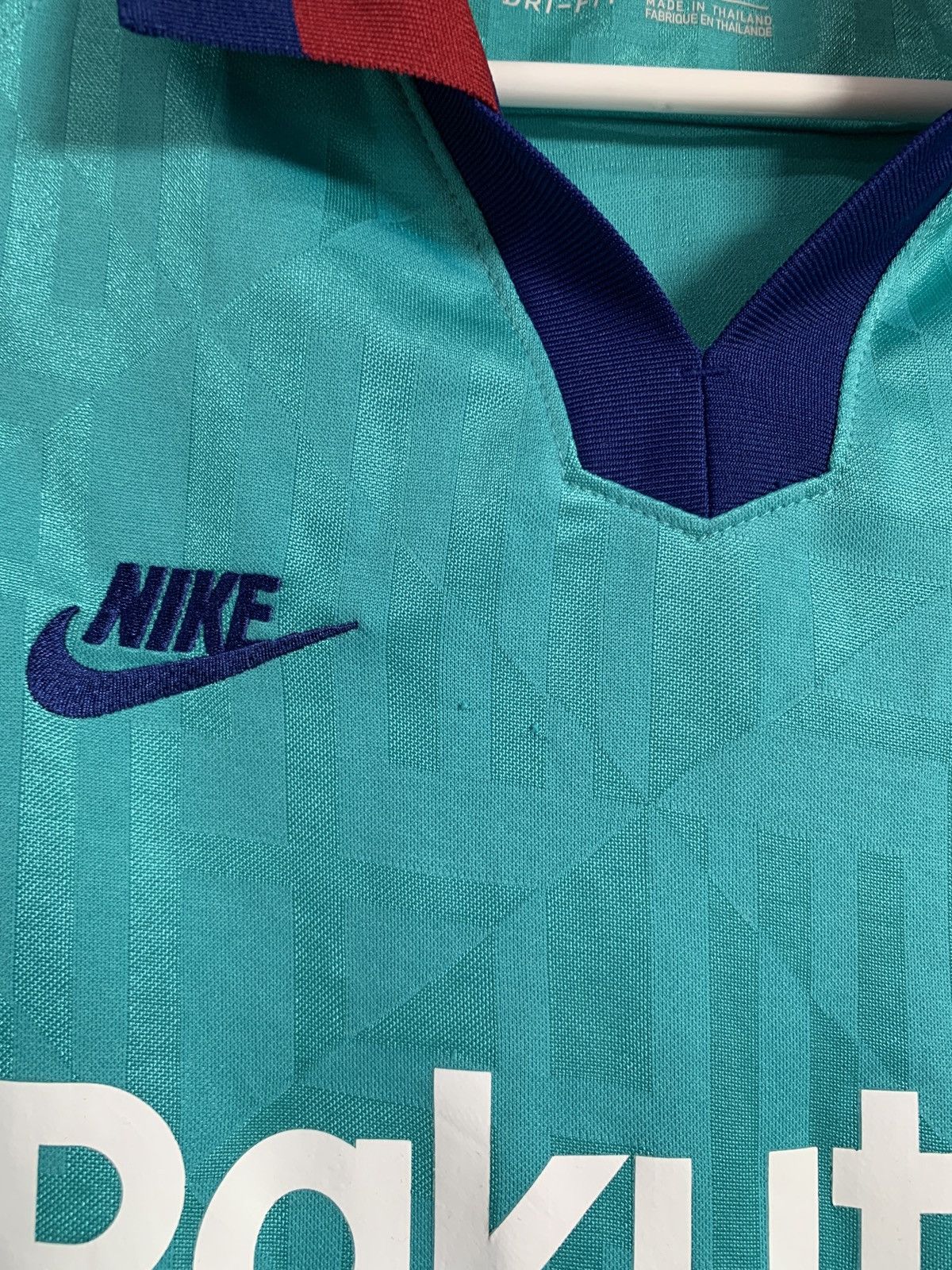 Nike Barcelona 2019 Third Football Shirt Nike Soccer Jersey Sz S Size US S / EU 44-46 / 1 - 5 Thumbnail
