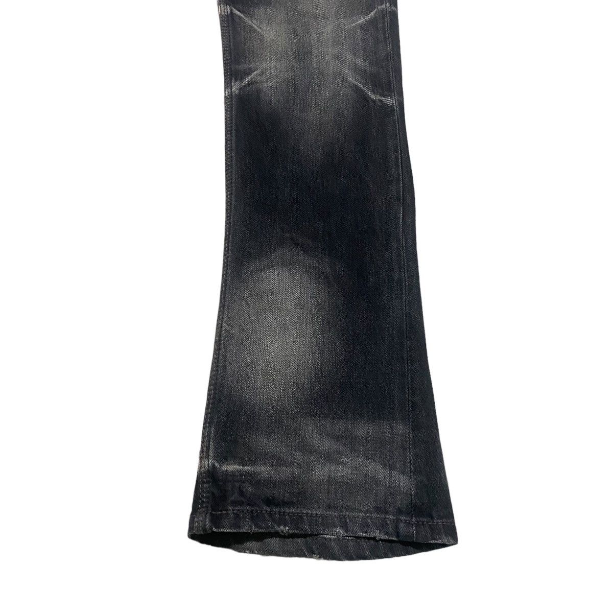 Nicole Club NCFM Mudwash Distressed Denim Flare Jeans Size US 31 - 8 Thumbnail