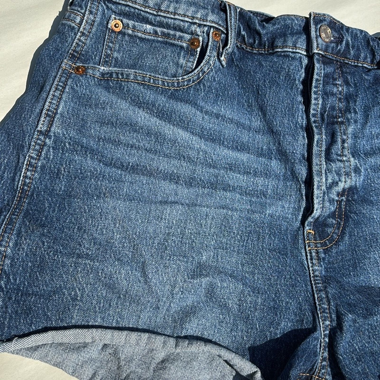Gap Classic Blue Denim Women's Shorts Size 32 Size 32" / US 10 / IT 46 - 2 Thumbnail