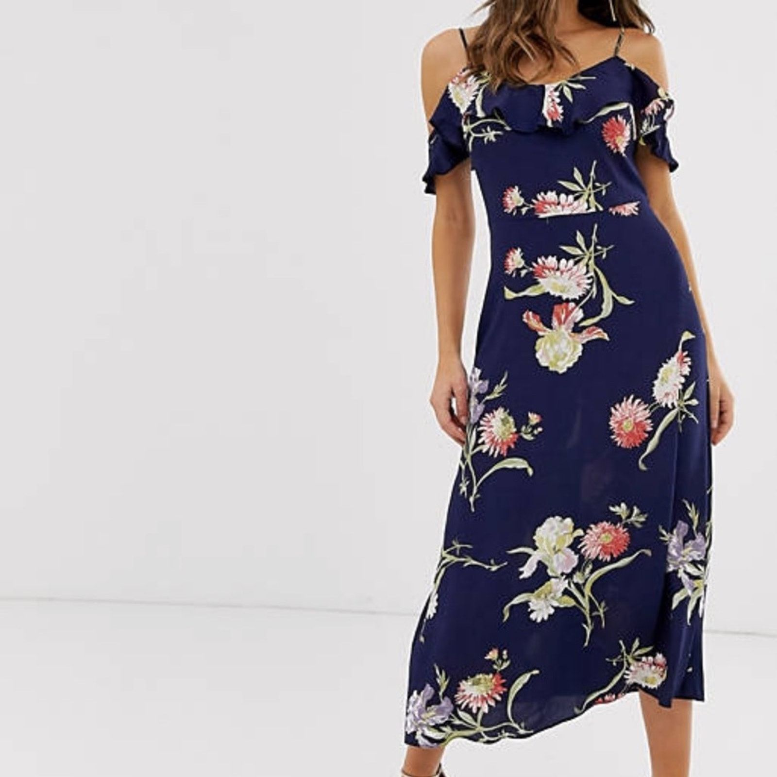 Other Beautiful Elegant Sylvia Pinero Perfect Fit Flower Dress Size ONE SIZE - 1 Thumbnail