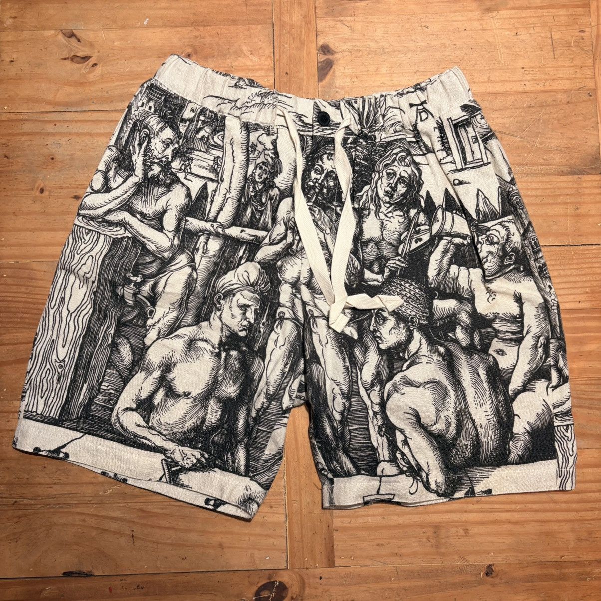 JW Anderson JW Anderson Durër Linen Shorts Size US 38 / EU 54 - 1 Thumbnail