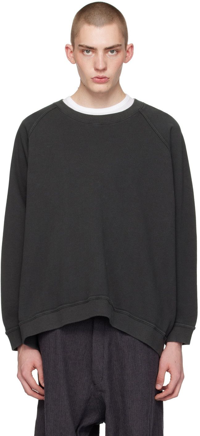 Jan Jan Van Essche Jan-Jan Van Essche Off Black O-Project Sweatshirt Size US M / EU 48-50 / 2 - 1 Thumbnail