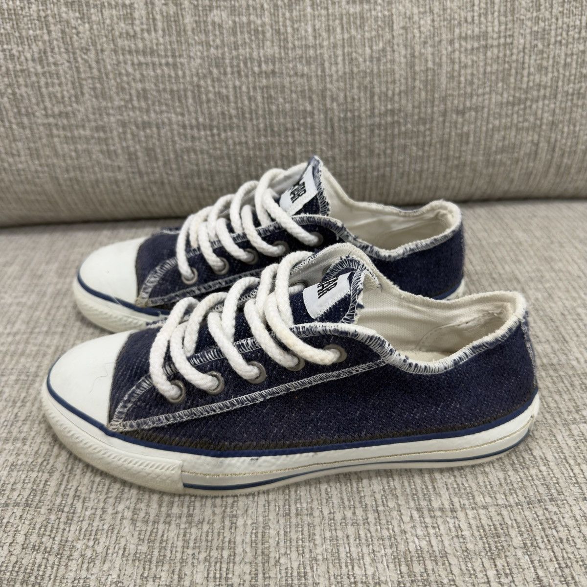 Converse Vintage 90s Converse Denim USA Size US 5 / EU 37 - 2 Thumbnail