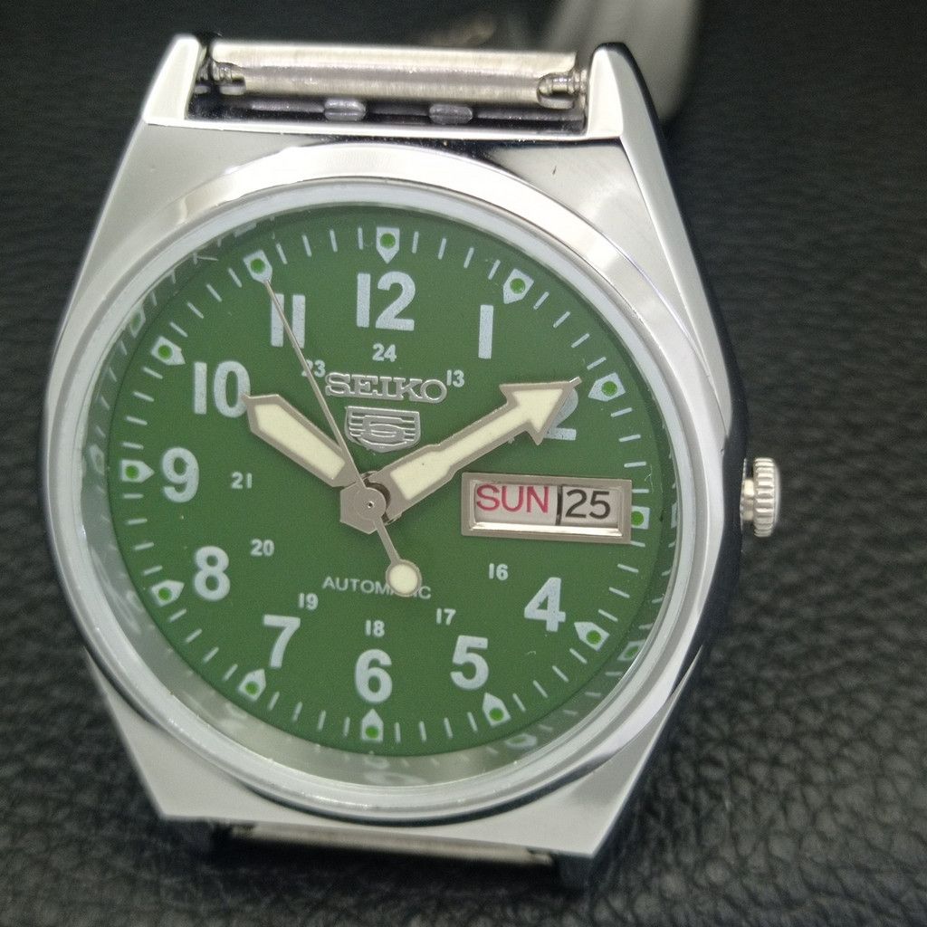 Seiko REFURBISHED VINTAGE SEIKO 5 AUTO JAPAN MENS WATCH a441711 Size 38 - 3 Thumbnail