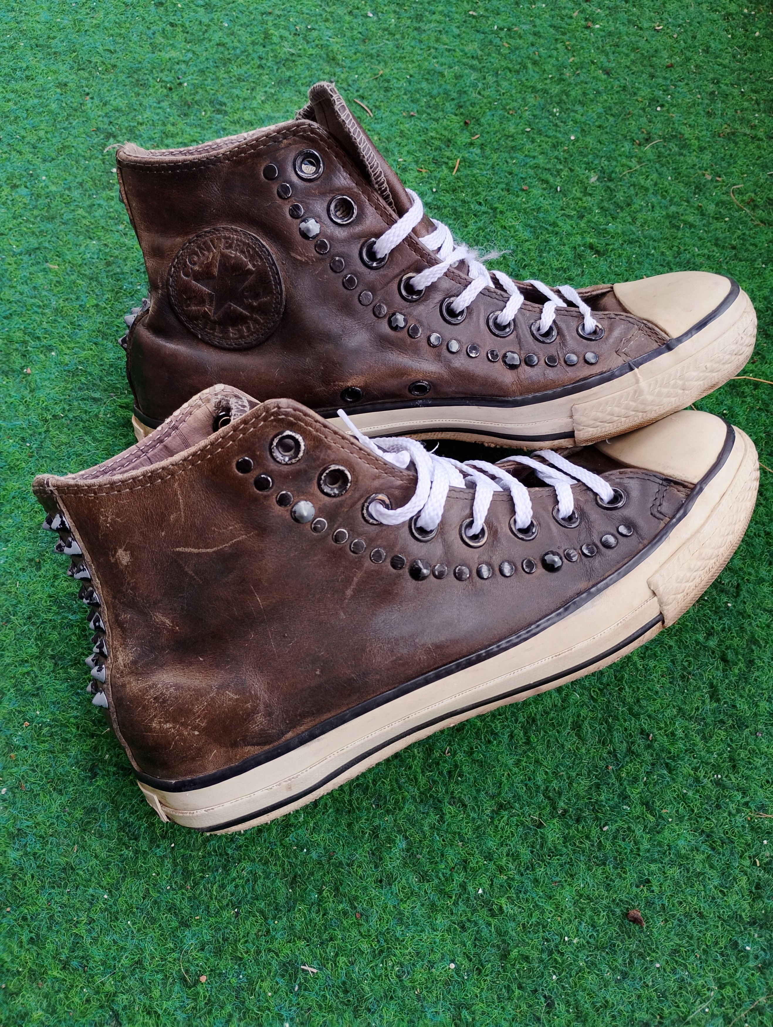 John Varvatos Converse x John Varvatos All Star Studded Hi trainers 6.5 Size US 6.5 / EU 39-40 - 1 Thumbnail