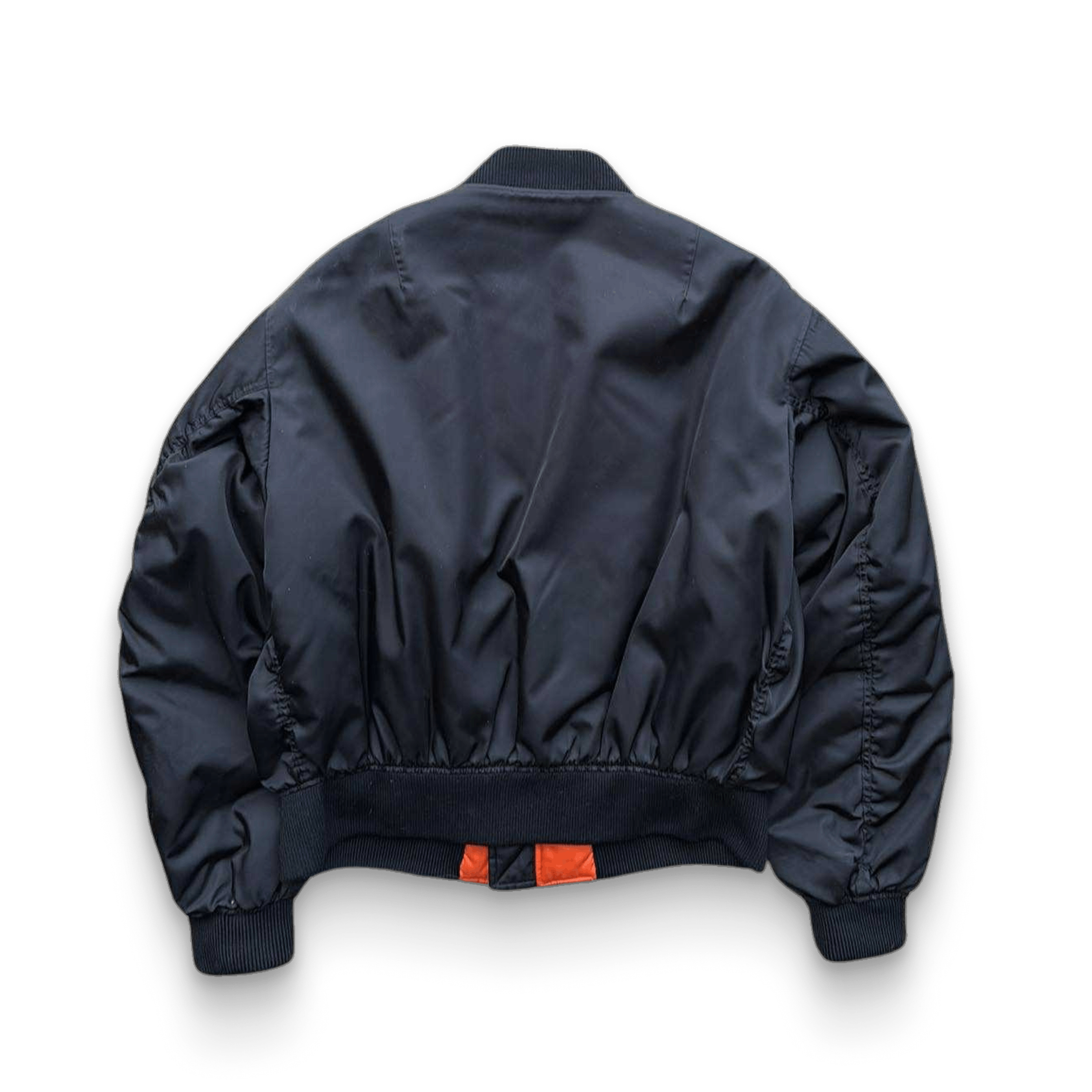 Prada Prada by Raf Simons Black Logo Re-Nylon Bomber Size US S / EU 44-46 / 1 - 3 Thumbnail