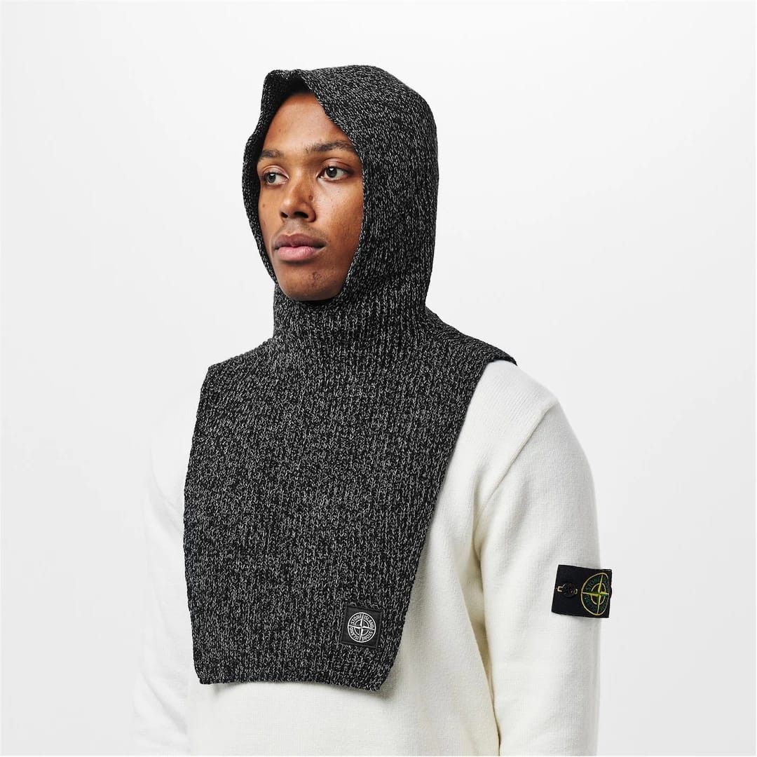 Stone Island o1g2r1mq0526 Size: OS / Balaclava in Black Size ONE SIZE - 3 Thumbnail