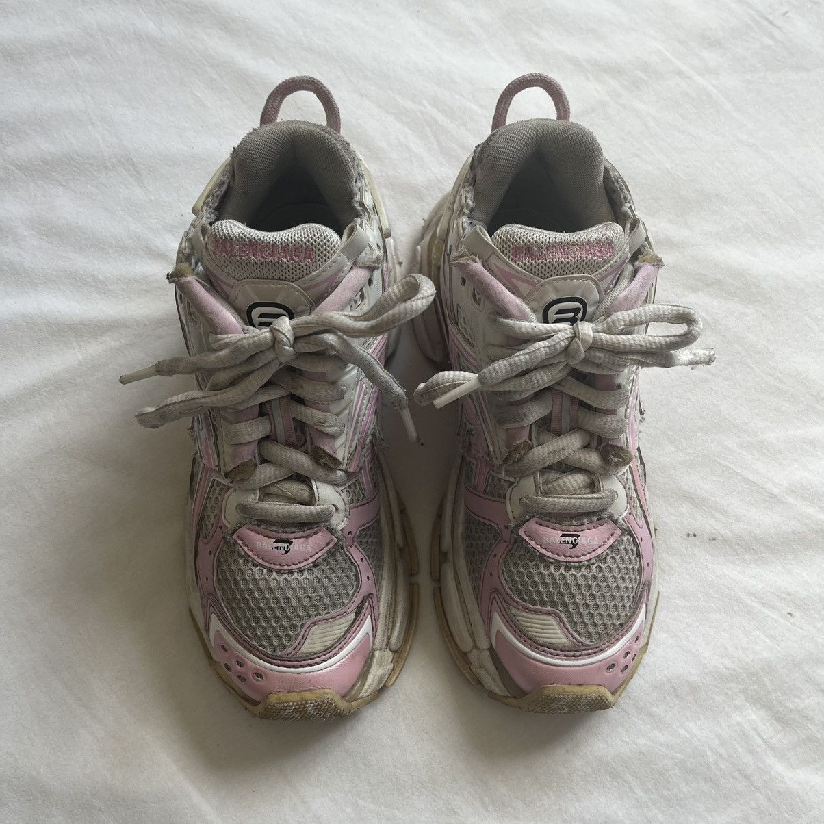 Balenciaga Balenciaga Runner white/pink Size US 5 / IT 35 - 4 Thumbnail