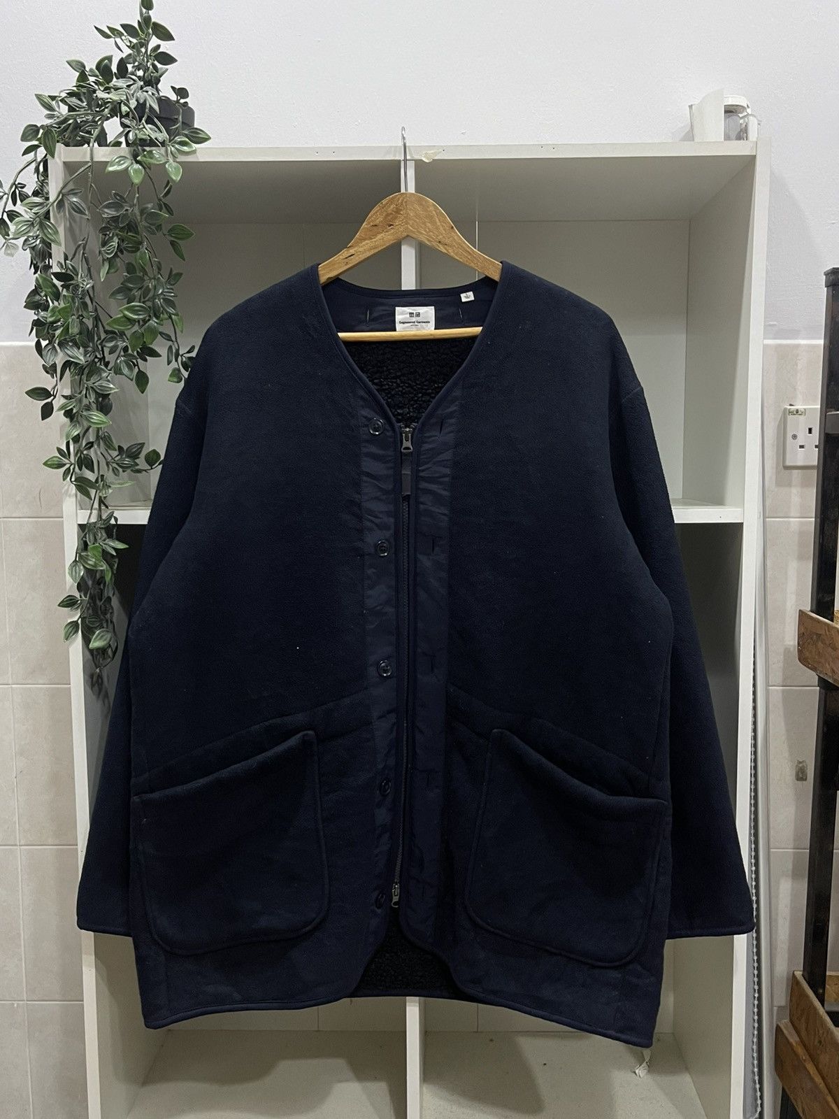 Engineered Garments × Uniqlo Fleece Chore Jacket Size US L / EU 52-54 / 3 - 1 Thumbnail