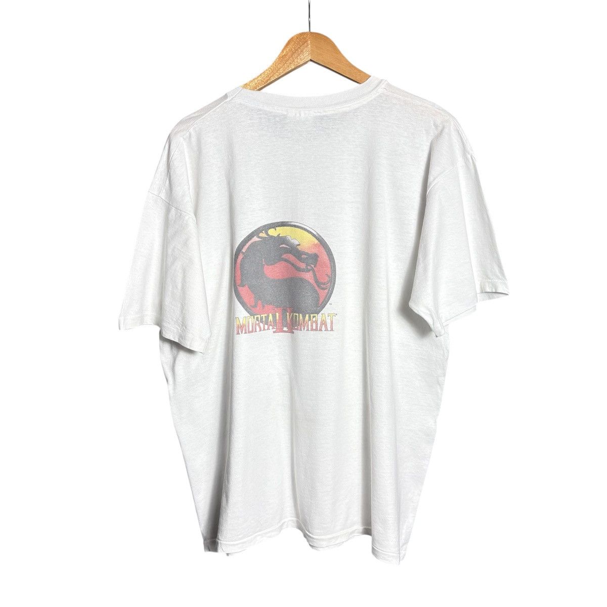 Vintage Vintage 90s Mortal Kombat 2 Game Movie T-Shirt / 80s Tee Size US XL / EU 56 / 4 - 1 Thumbnail