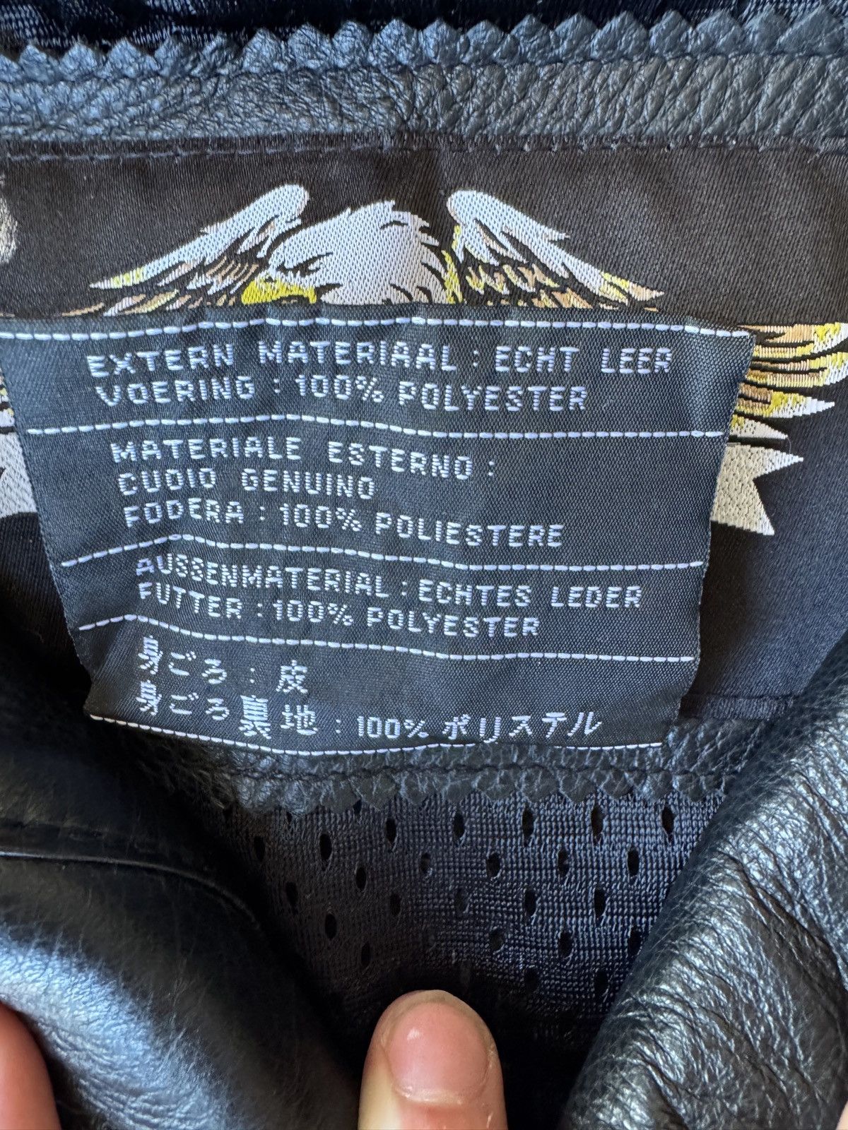 Harley Davidson HARLEY DAVIDSON 2005 Leather Patch Jacket Size XS Size XS / US 0-2 / IT 36-38 - 12 Thumbnail
