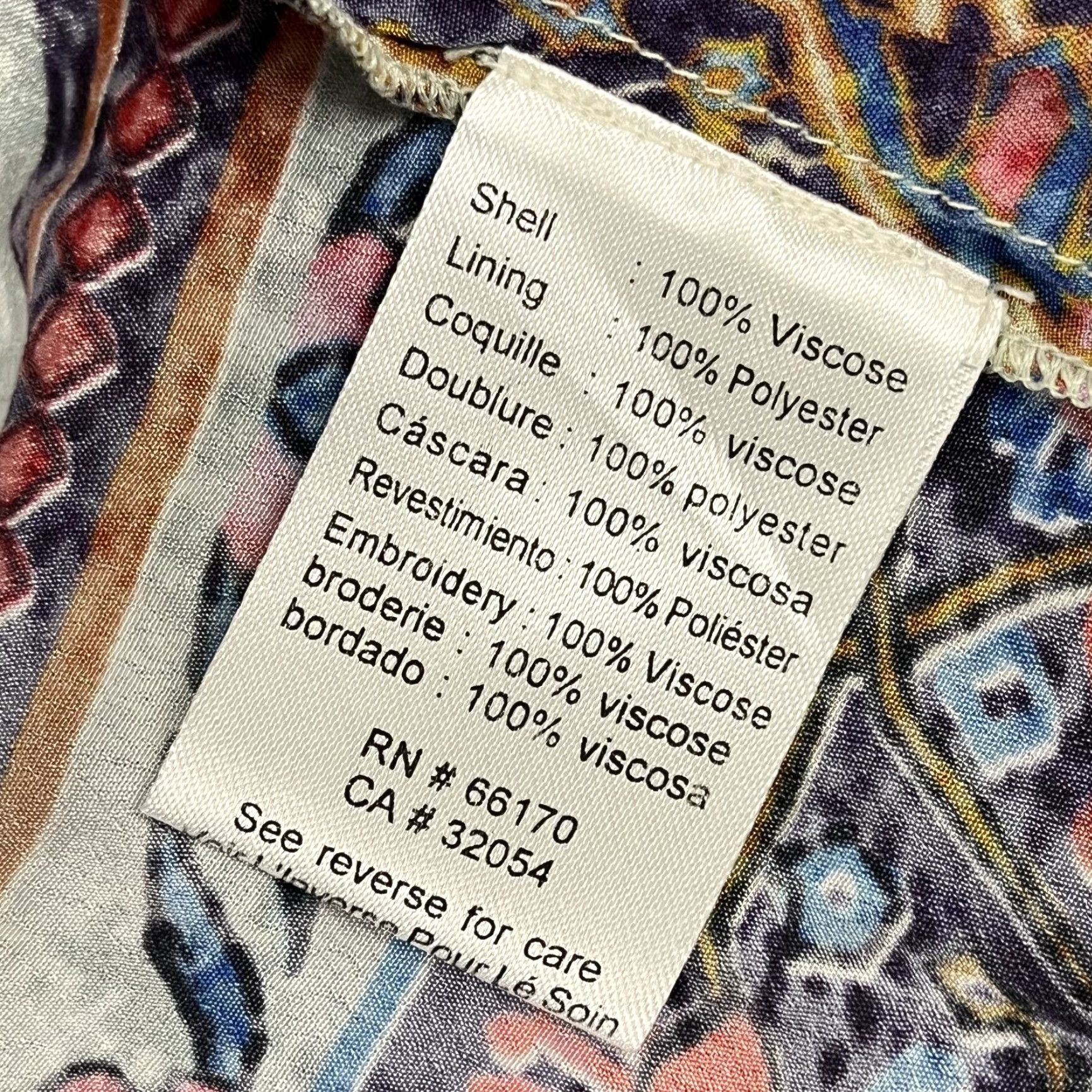 Anthropologie Vineet Bahl by Anthropologie Prudence Blouse Womens Medium Paisley Artsy Viscose Shirt Size M / US 6-8 / IT 42-44 - 6 Thumbnail