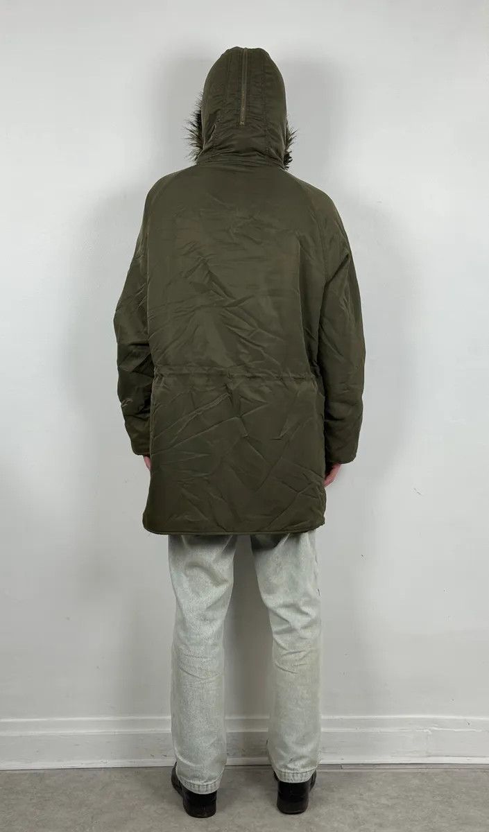 Dolce & Gabbana AW2003 Dolce & Gabbana Military Green Hooded Long Aviator Jacket Size US M / EU 48-50 / 2 - 3 Thumbnail