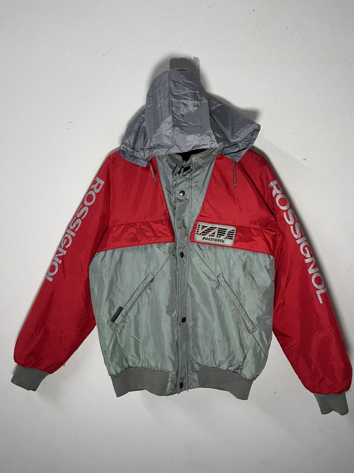 Rossignol Vintage Rossignol Racing Bomber Jacket Size US M / EU 48-50 / 2 - 6 Thumbnail