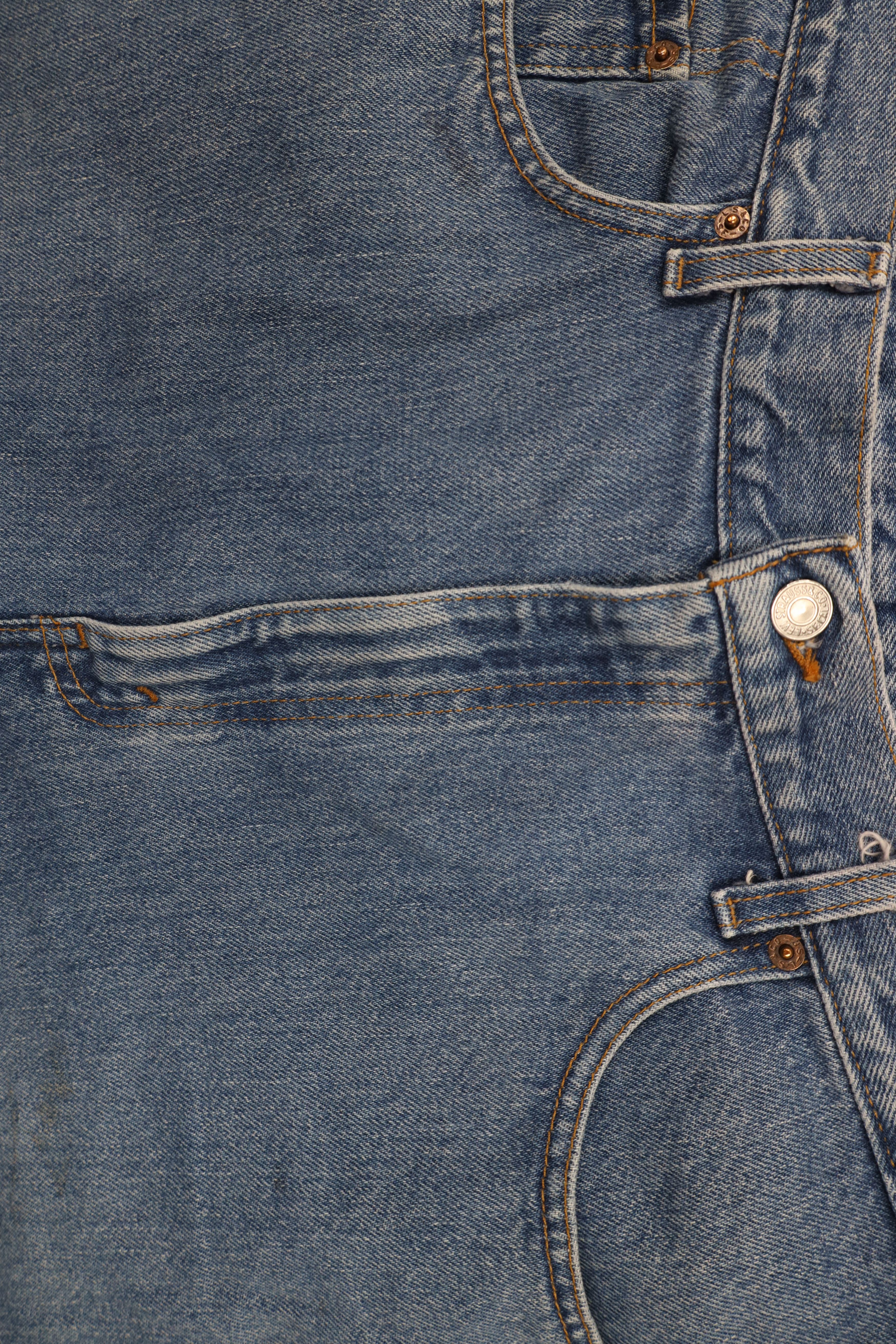 Levi's × Vintage Vintage 90s Levis 505 Regular Fit Denim Jeans Blue USA Size US 36 / EU 52 - 7 Thumbnail
