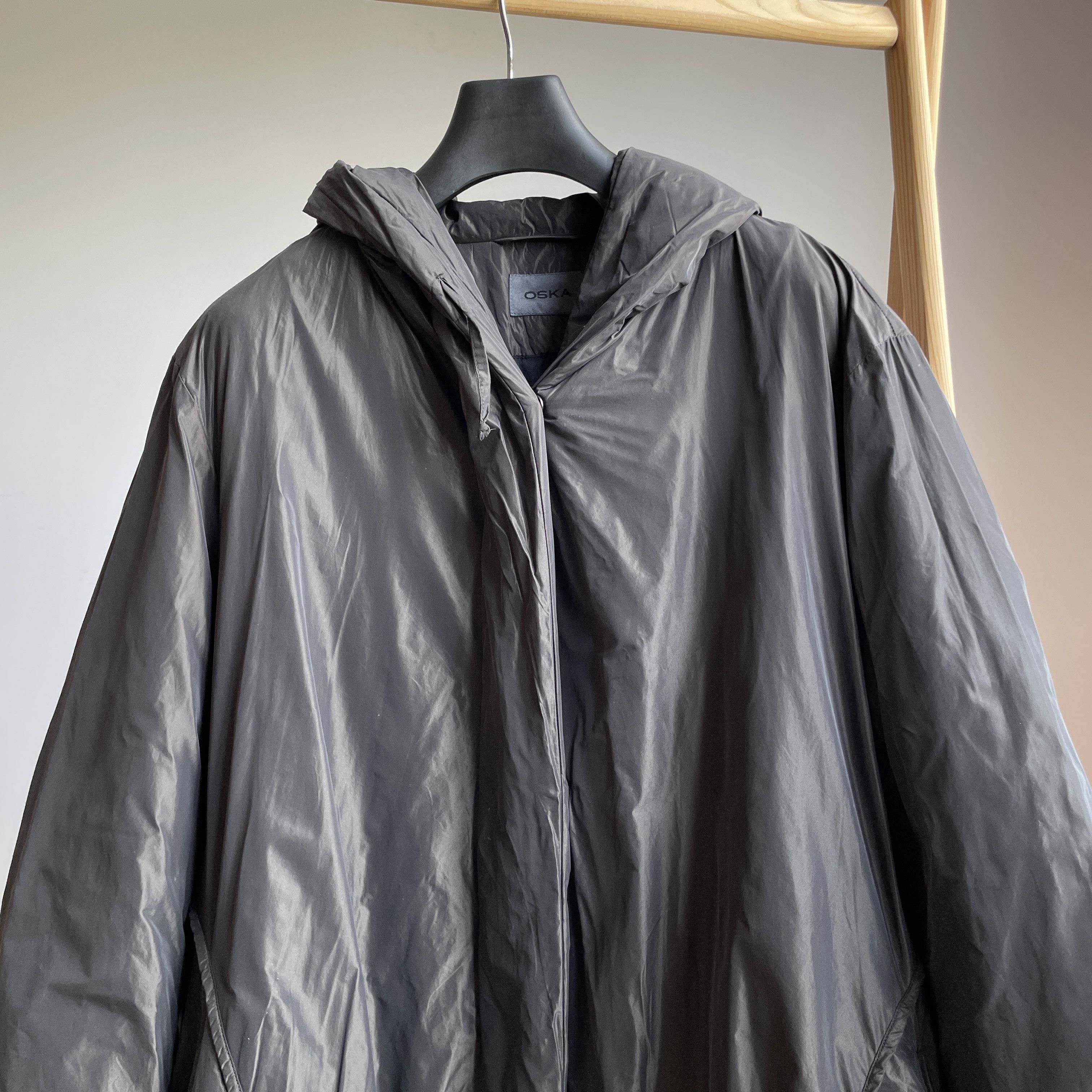 OSKA Oska 534 Nylon Padded Hooded Coat Size 5 Size XL / US 12-14 / IT 48-50 - 6 Thumbnail