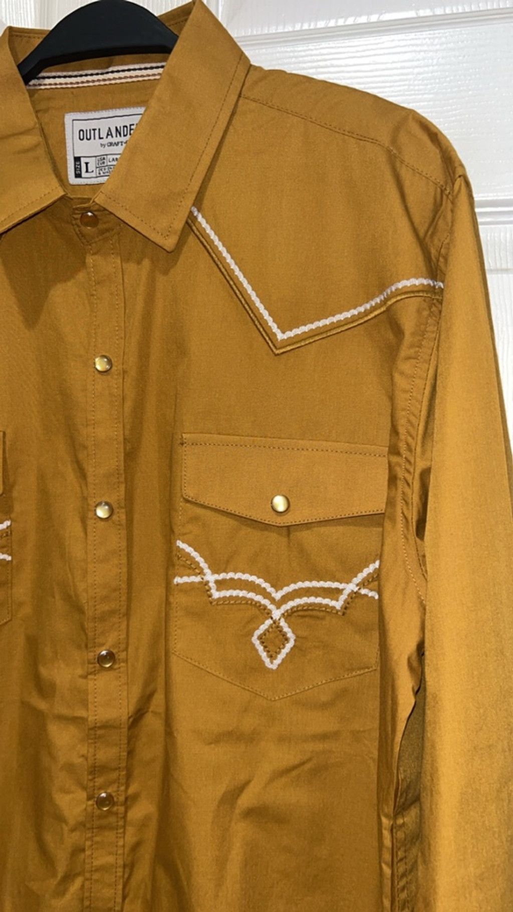 Other Men's OUTLANDER by CRAFT+FLOW Casual Button Down Shirt L Size US L / EU 52-54 / 3 - 2 Thumbnail