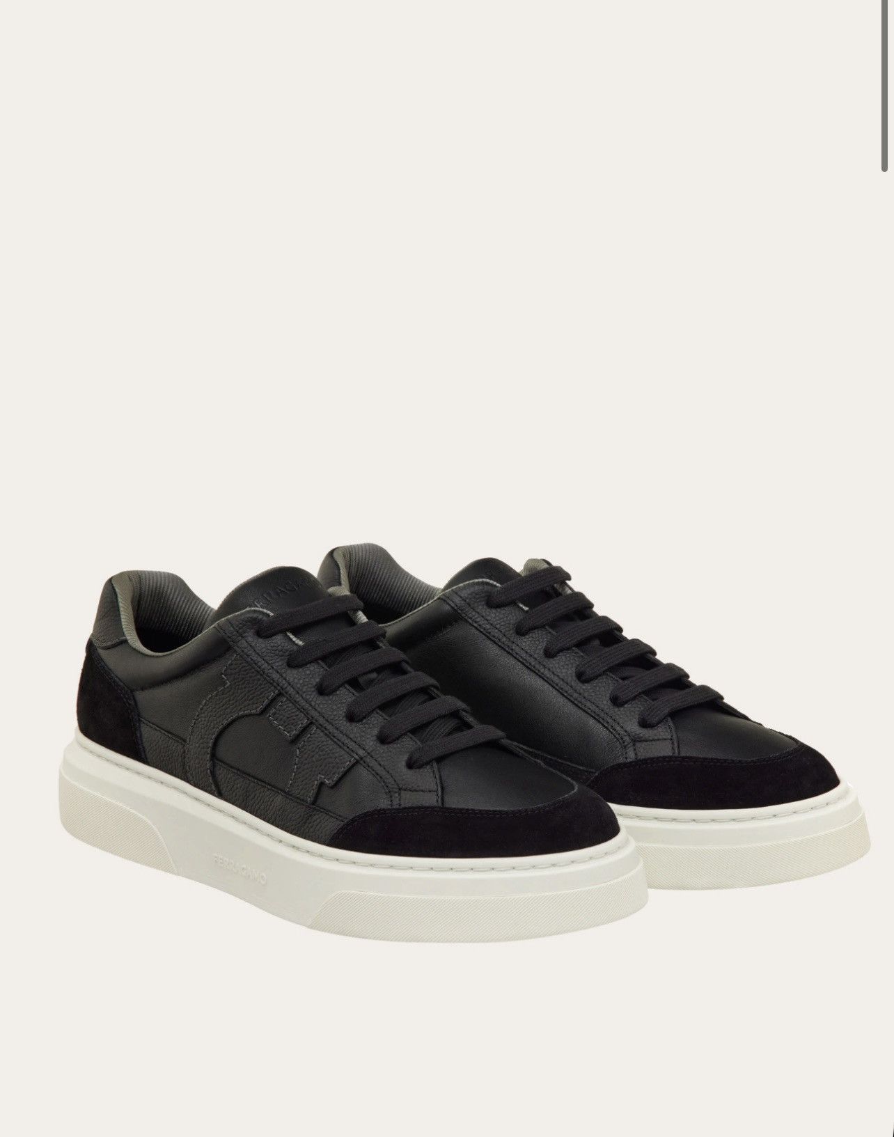 Salvatore Ferragamo Ferragamo Low top sneaker with Gancini Cassina Size US 7.5 / EU 40-41 - 3 Thumbnail