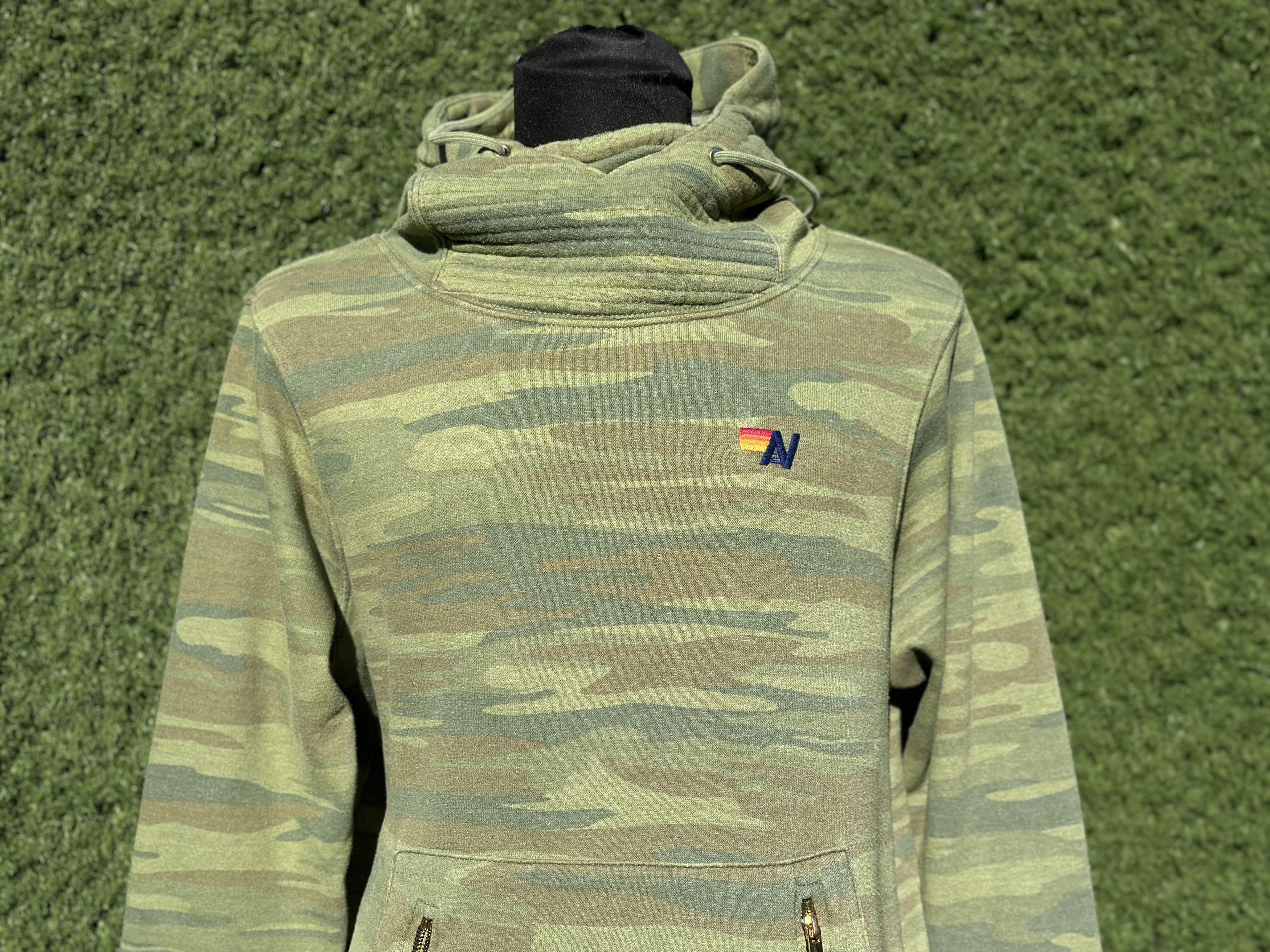 Aviator Nation Aviator Nation Camo Hoodie High Neck XL Vintage Fade Size US XL / EU 56 / 4 - 6 Thumbnail