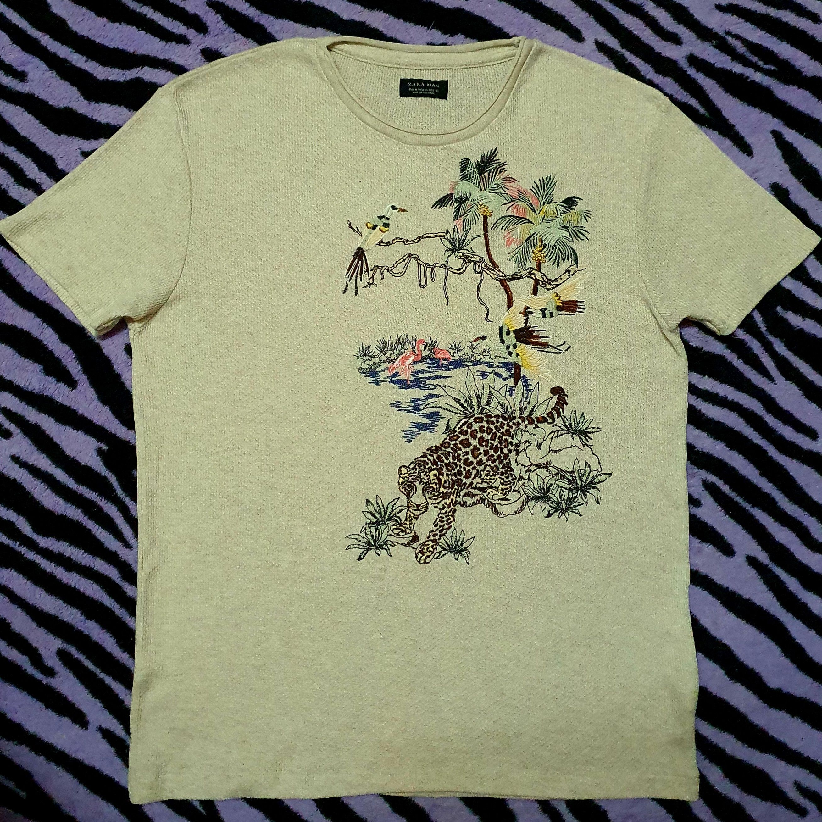 Zara Zara Japanese Arts Embroidered Size US M / EU 48-50 / 2 - 1 Thumbnail