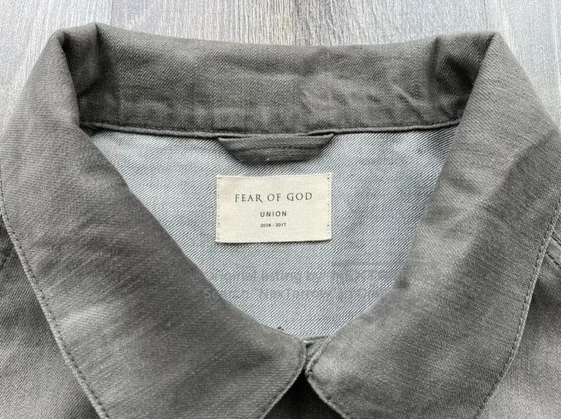 Fear of God Fear of God 4th UNION Denim Jacket. Size US M / EU 48-50 / 2 - 3 Thumbnail