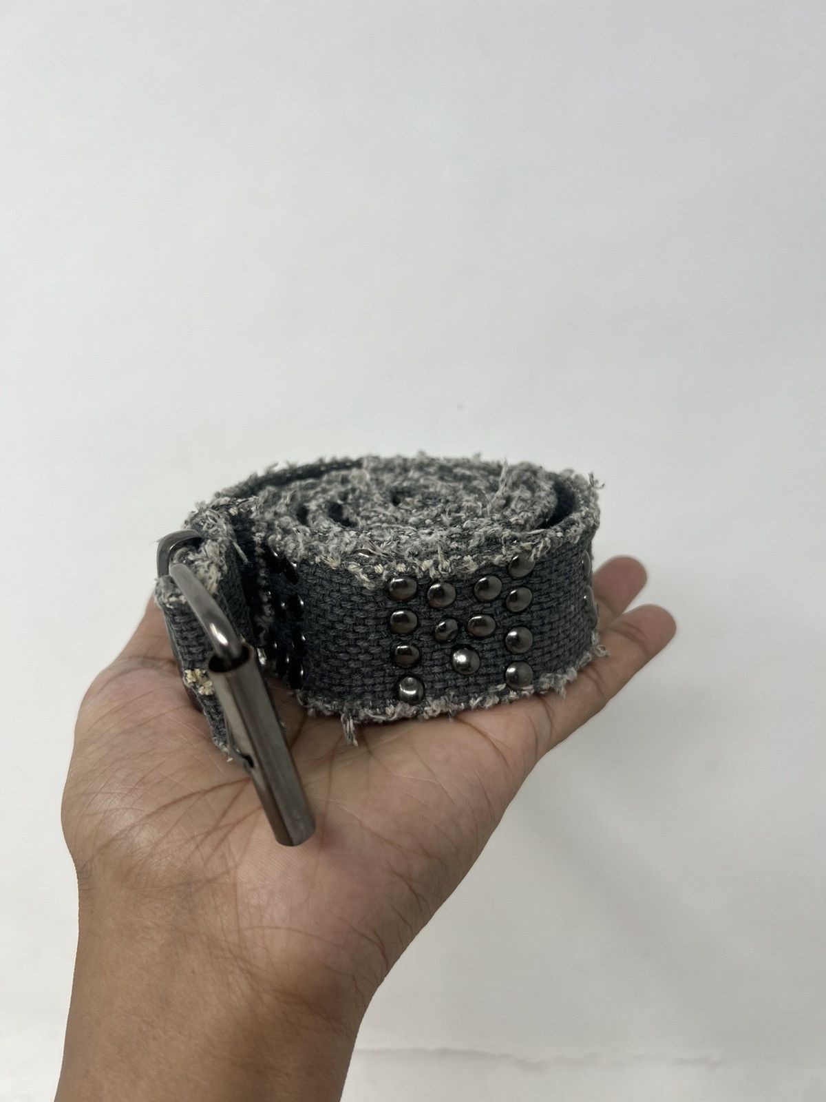 KMRii Kmrii Style Distressed Studded Belt Size ONE SIZE - 4 Thumbnail