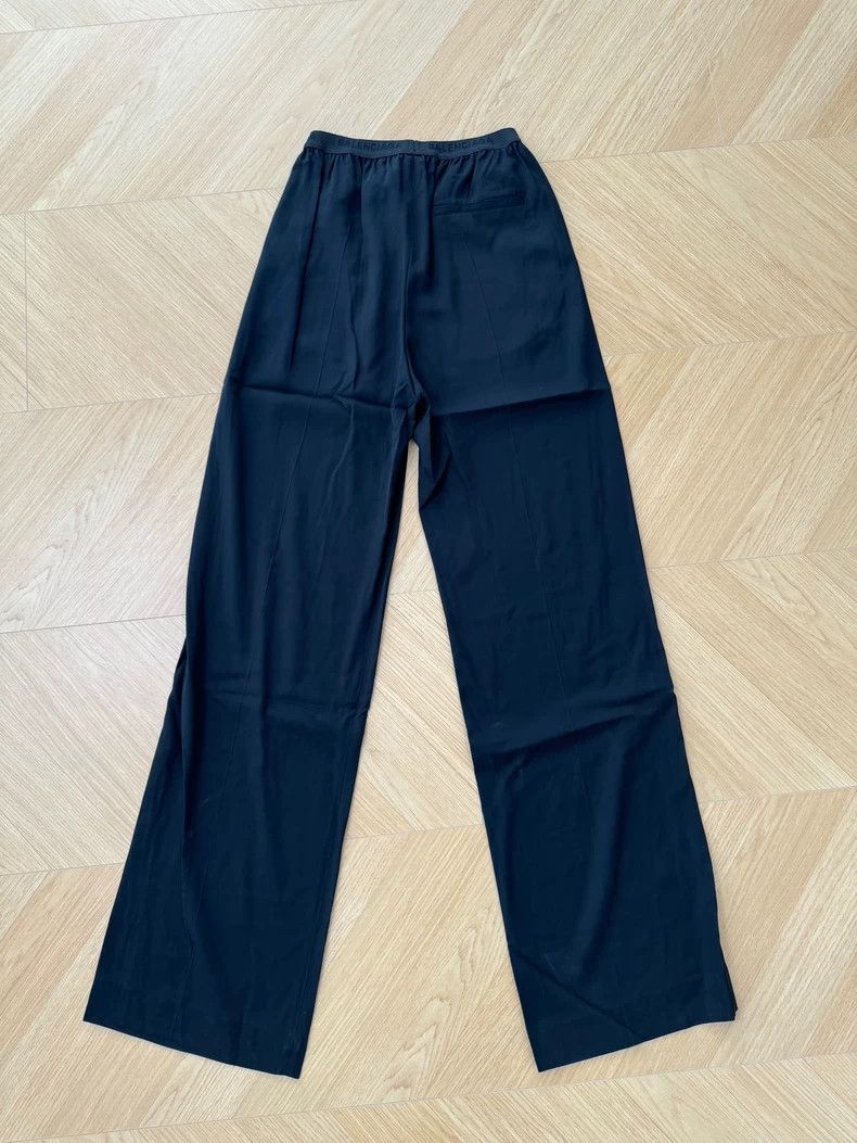 Balenciaga Balenciaga Straight-leg trousers made of draped fabric Size US 34 / EU 50 - 3 Thumbnail