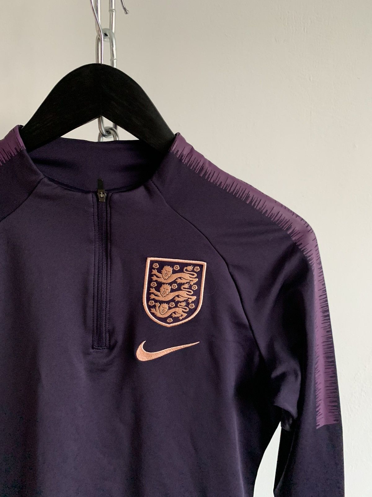 Nike England Football Shirt Soccer 2019 Size S / US 4 / IT 40 - 3 Thumbnail