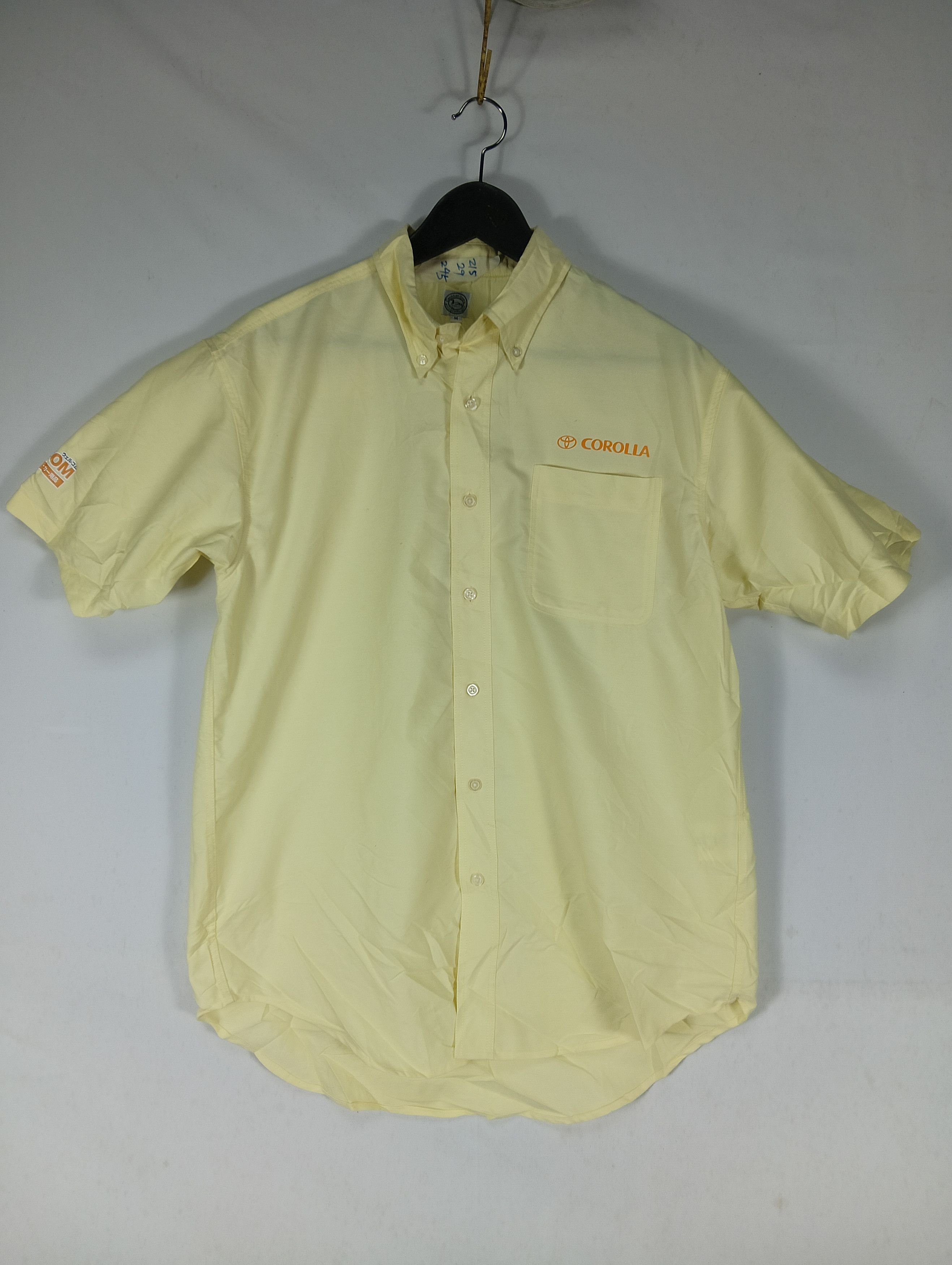 Japanese Brand TOYOTA COROLLA ADVERTISING TEE BUTTON UP Size US L / EU 52-54 / 3 - 1 Thumbnail