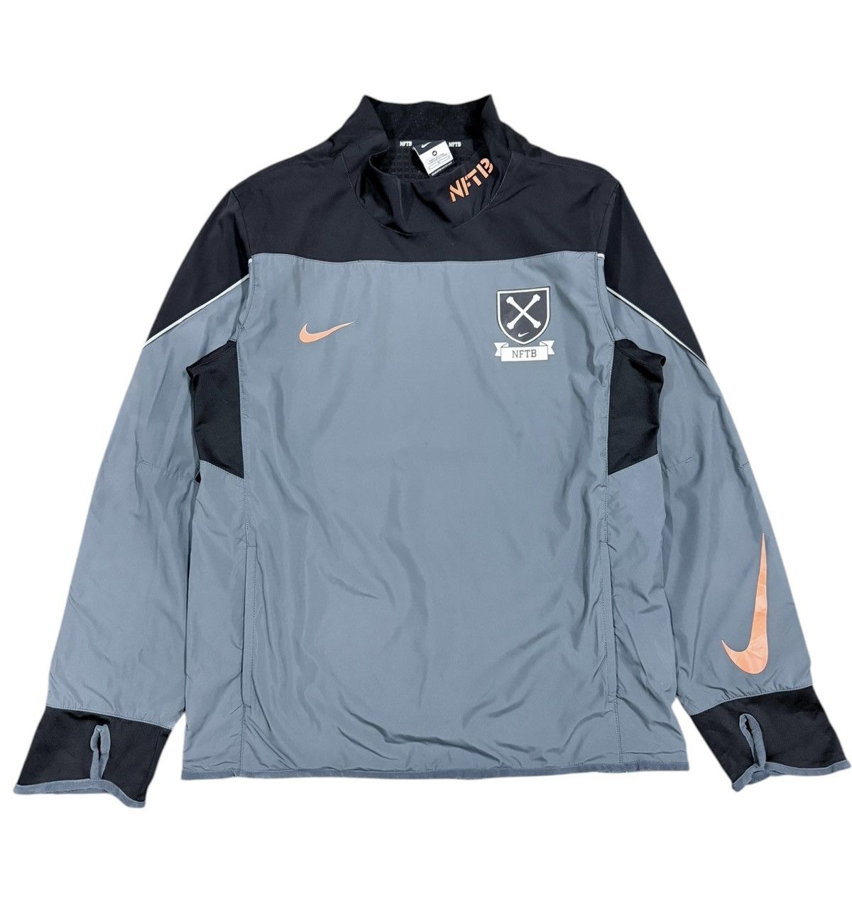 Nike Nike NFTB Pullover Training Shirt Longsleeve Size US M / EU 48-50 / 2 - 1 Thumbnail