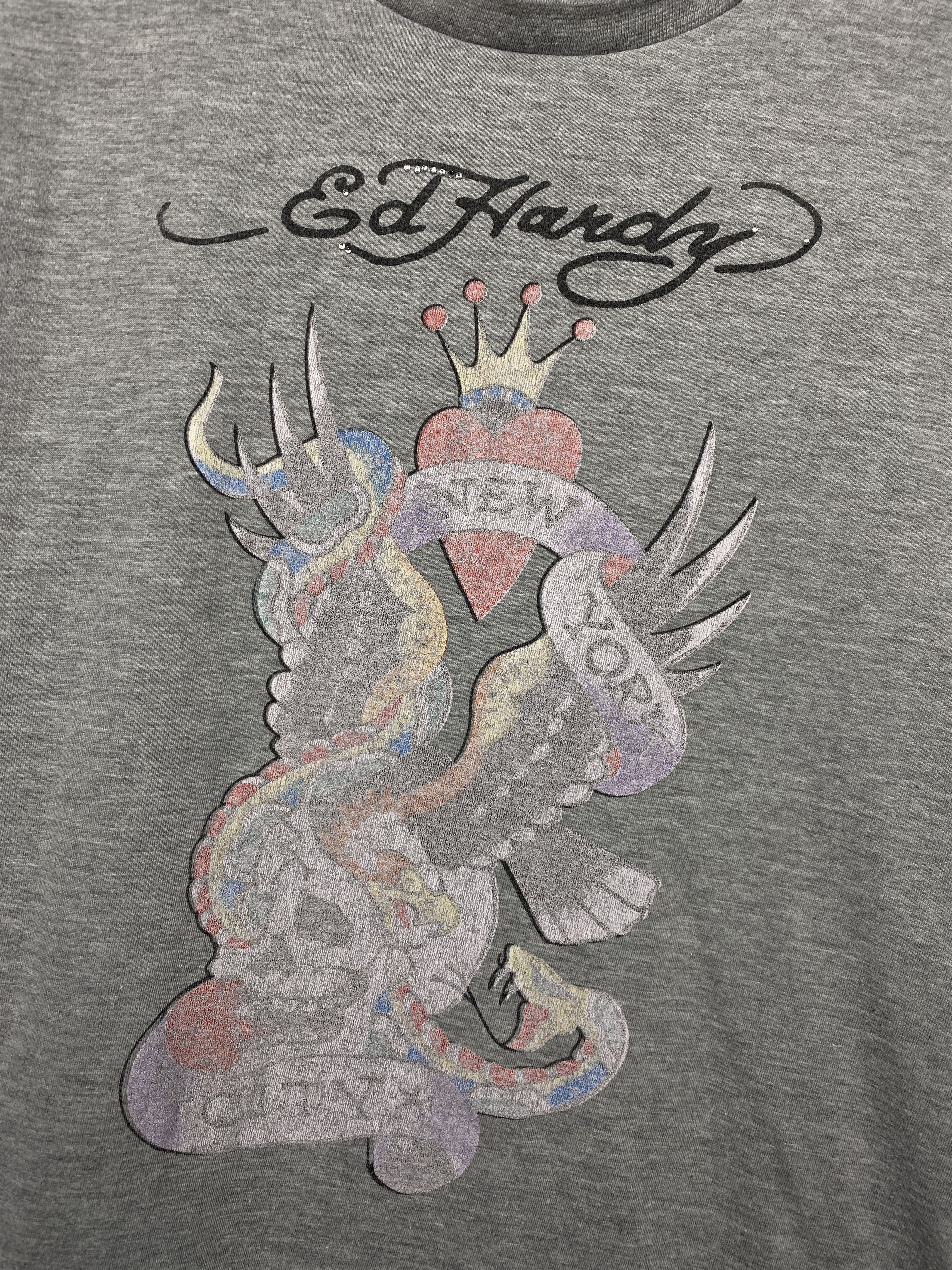 Ed Hardy Ed Hardy Vintage Mens T-Shirt Size US S / EU 44-46 / 1 - 3 Thumbnail