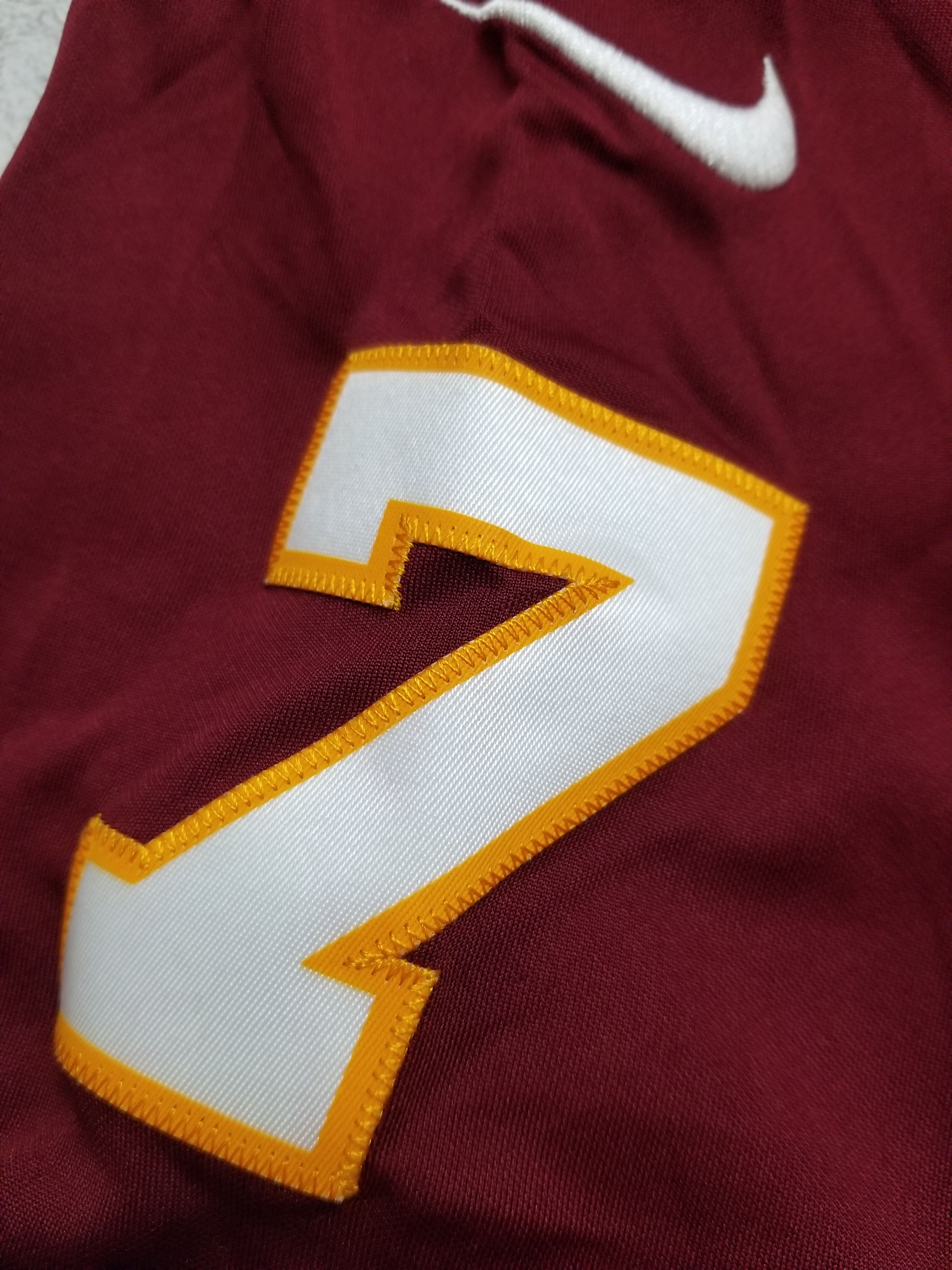 Nike Dwayne Haskins #7 Washington Redskins Limited Sewn Jersey Size US L / EU 52-54 / 3 - 13 Thumbnail