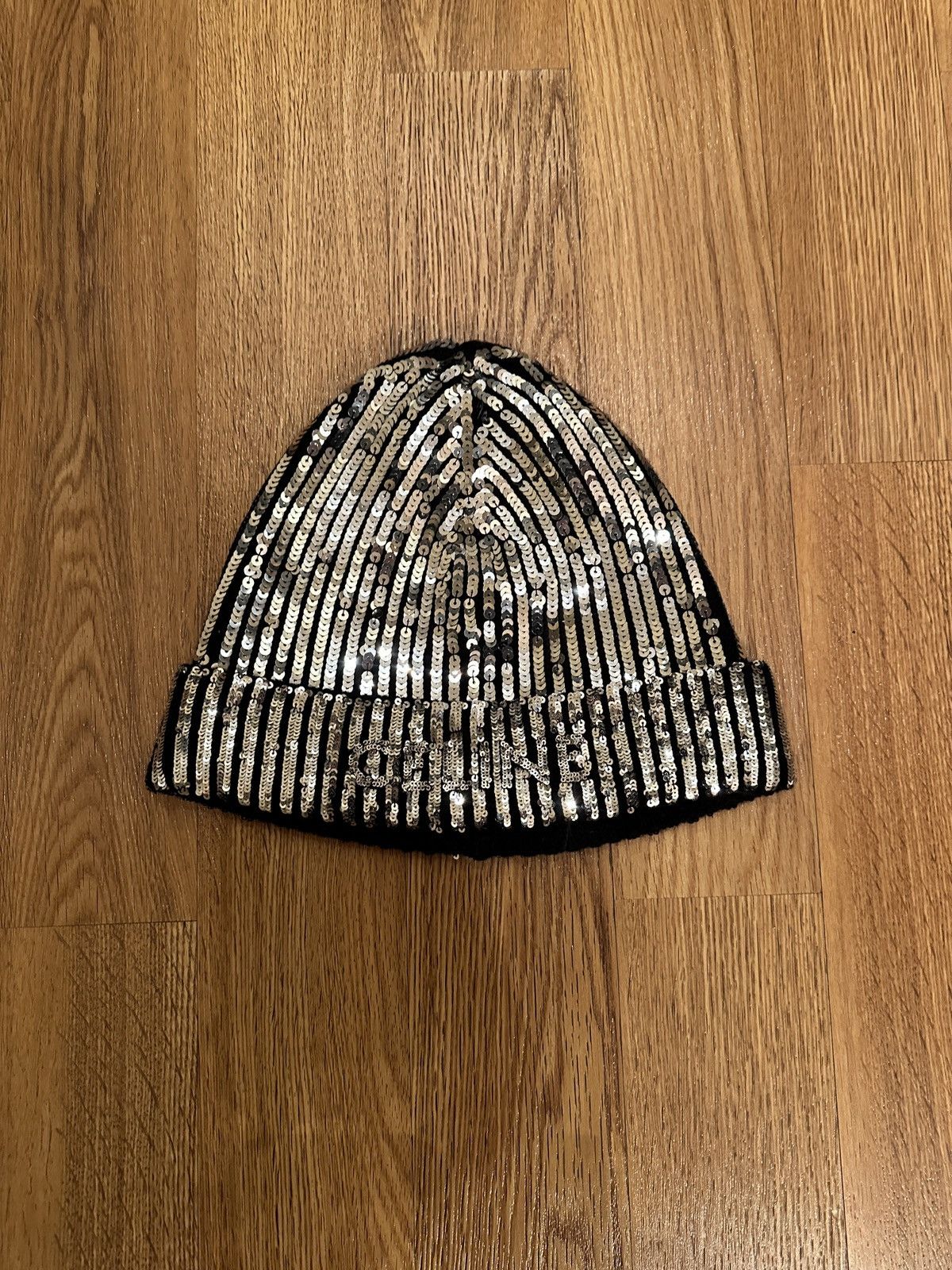 Celine × Hedi Slimane Celine Sequin beanie boy doll Hedi Silmane Size ONE SIZE - 1 Thumbnail