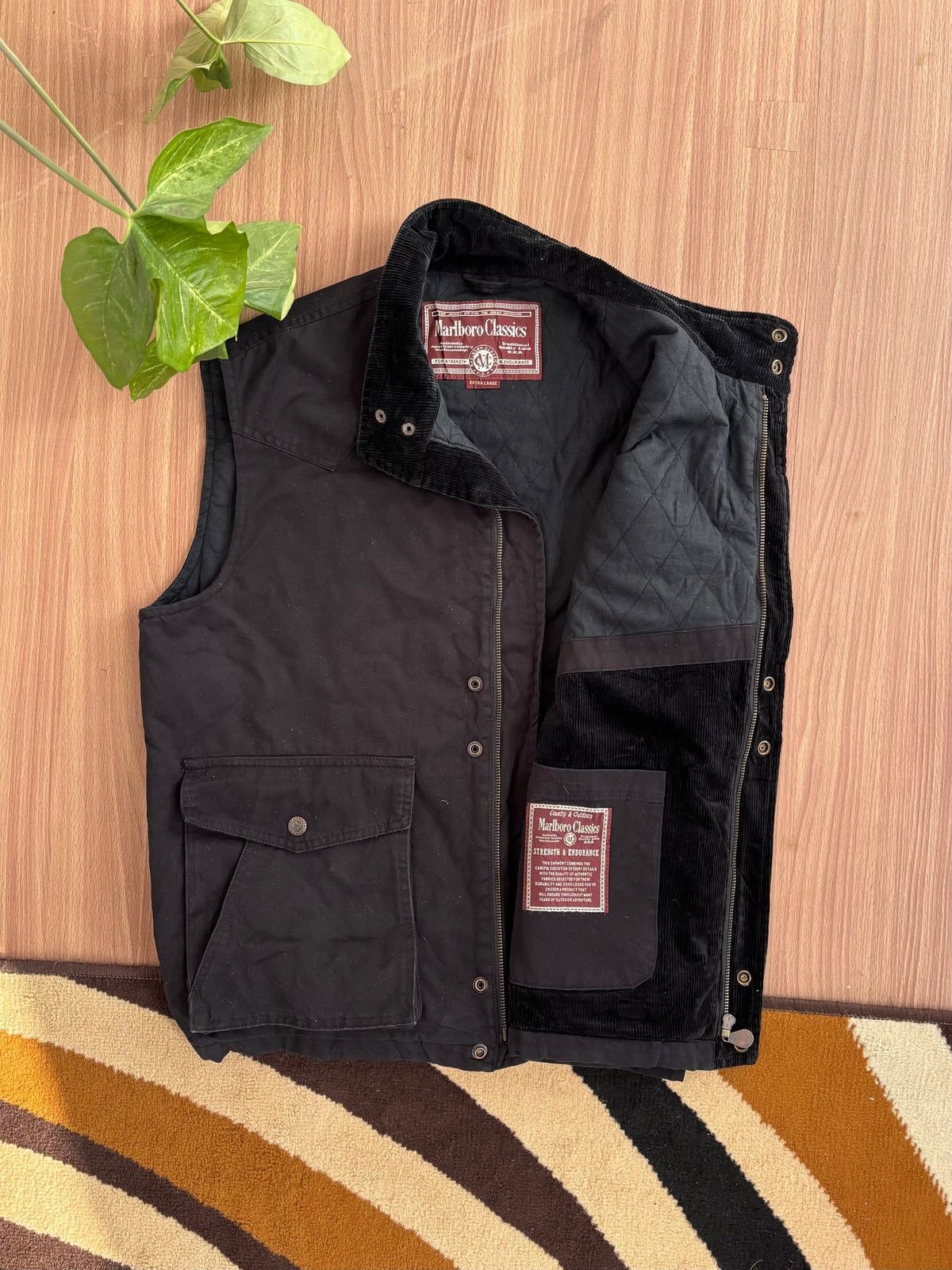 Marlboro Vintage Marlboro Classics Utility Vest Size US L / EU 52-54 / 3 - 1 Thumbnail