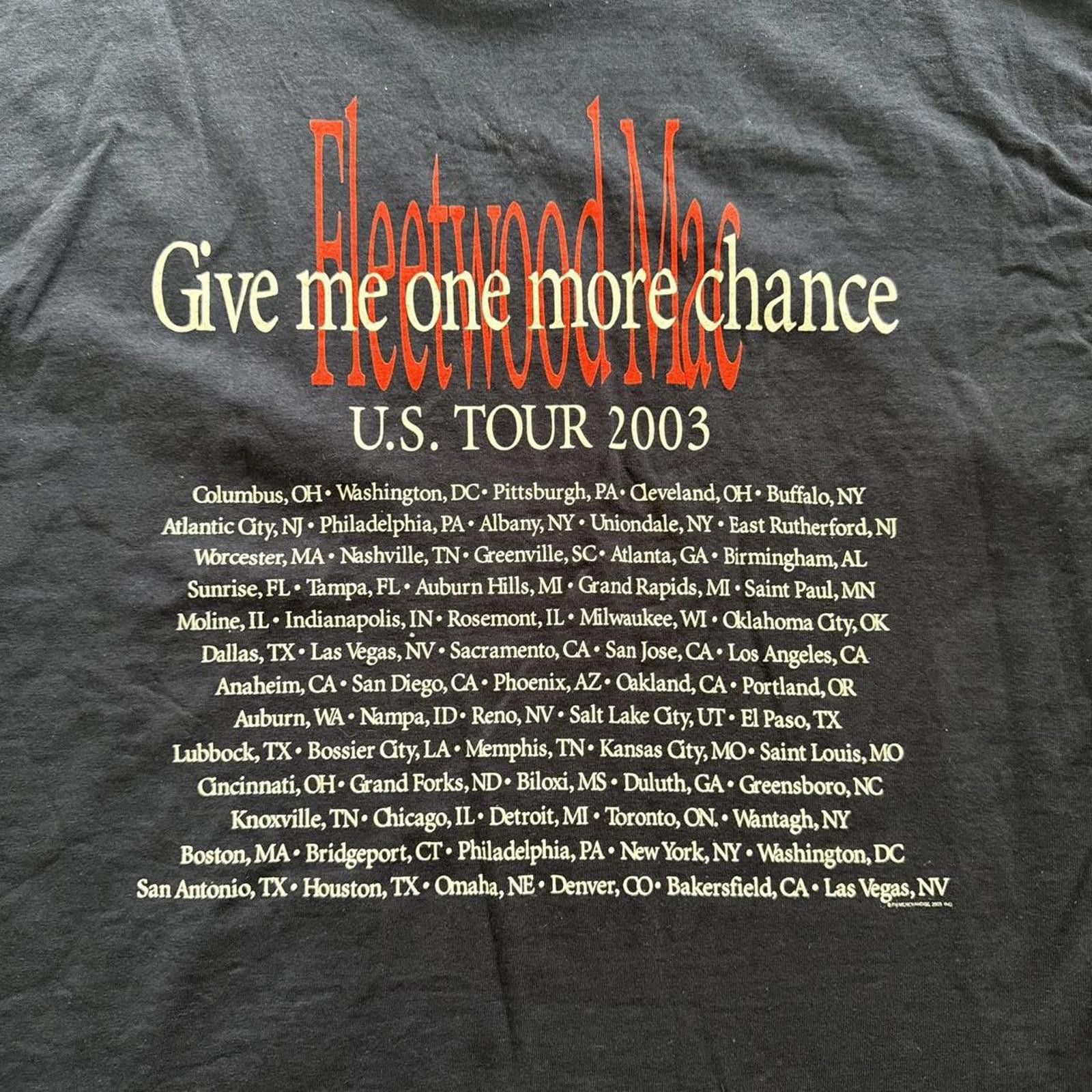 Other Vintage 2003 Fleetwood Mac Say You Will Band Tour Blue XL T Size US XL / EU 56 / 4 - 5 Thumbnail