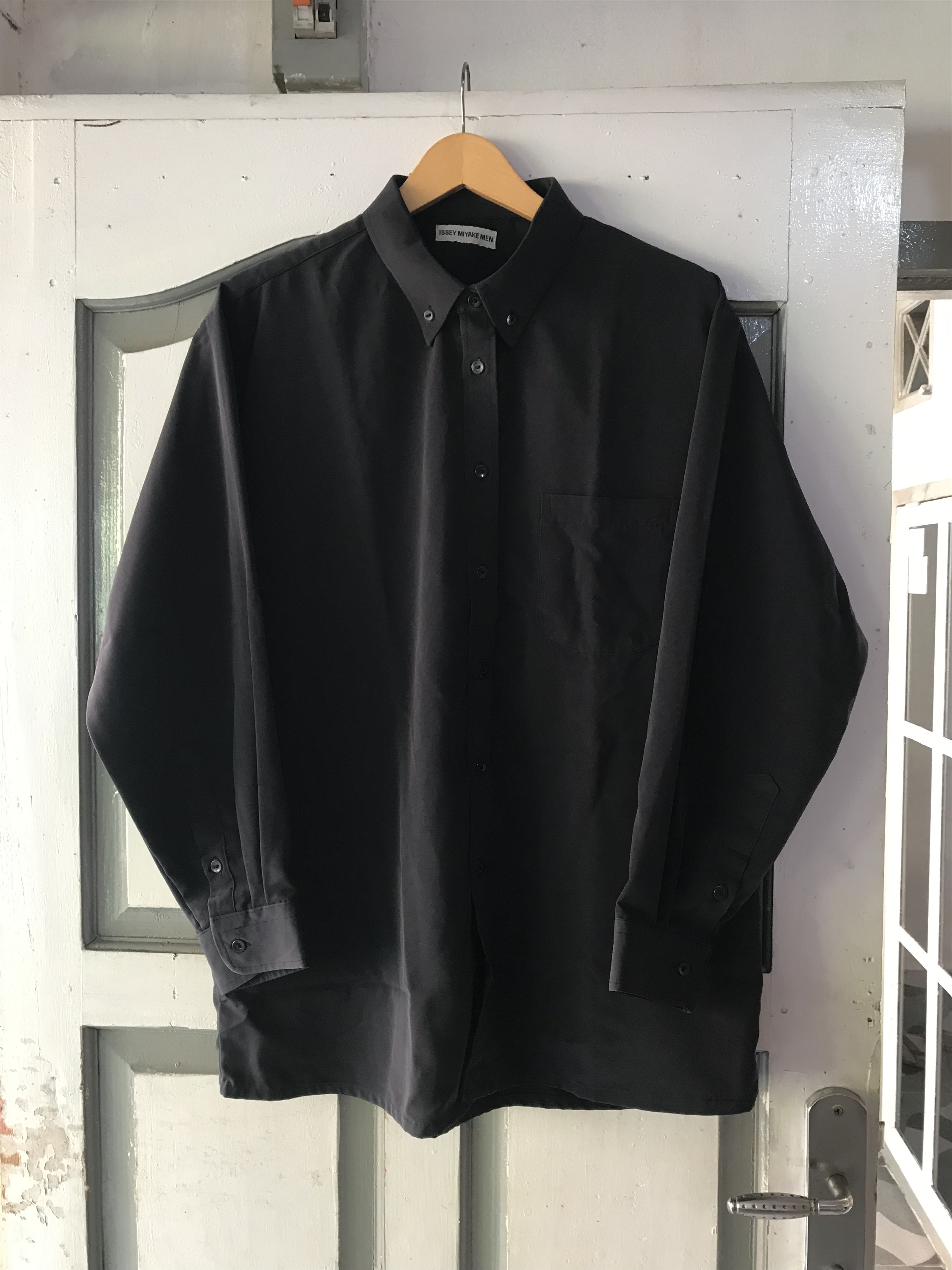 Issey Miyake Issey Miyake Men Dark green Shirts Size US L / EU 52-54 / 3 - 1 Thumbnail