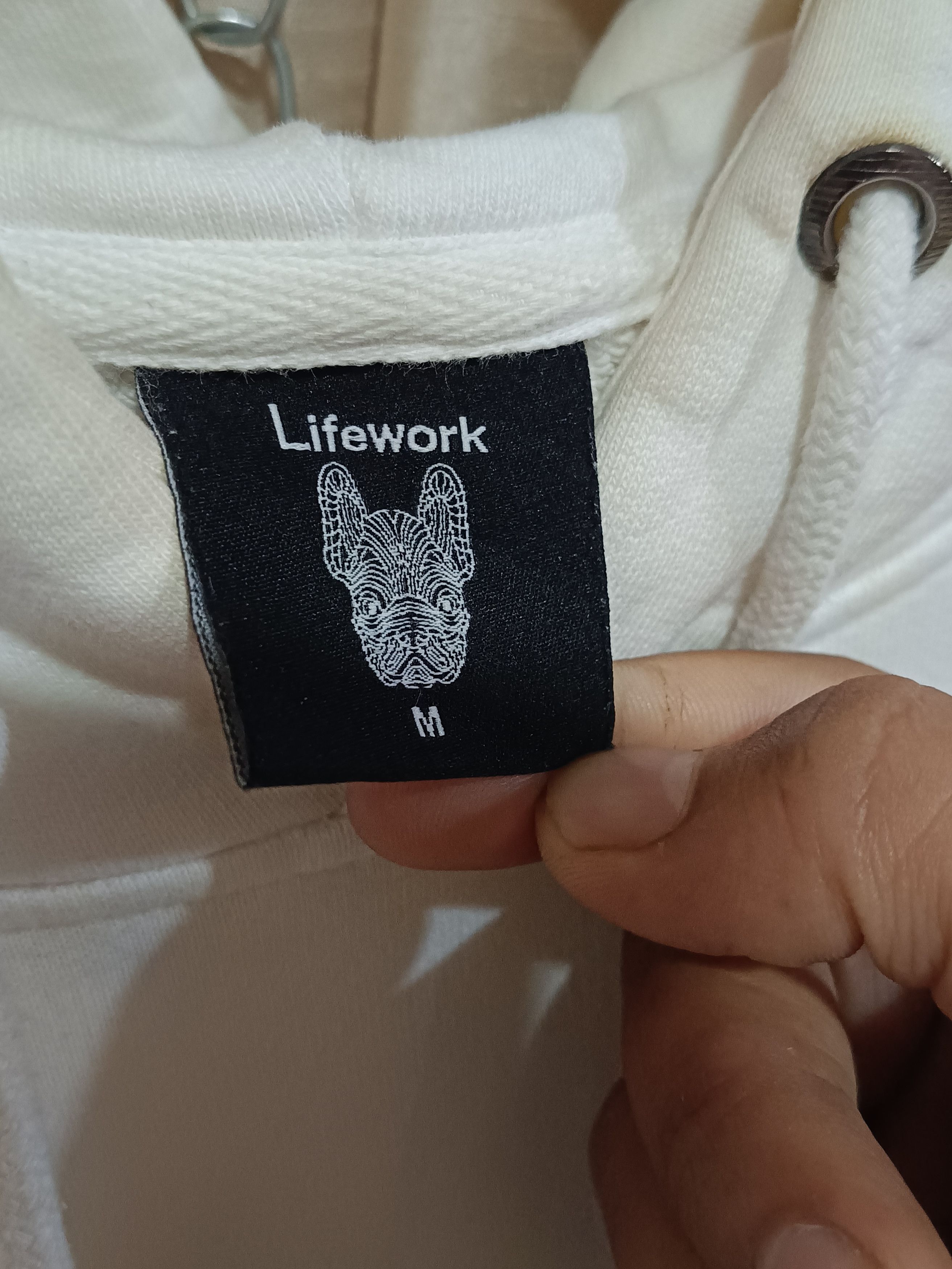 Other Lifework Big Logo White Hoodie Size US XL / EU 56 / 4 - 4 Thumbnail