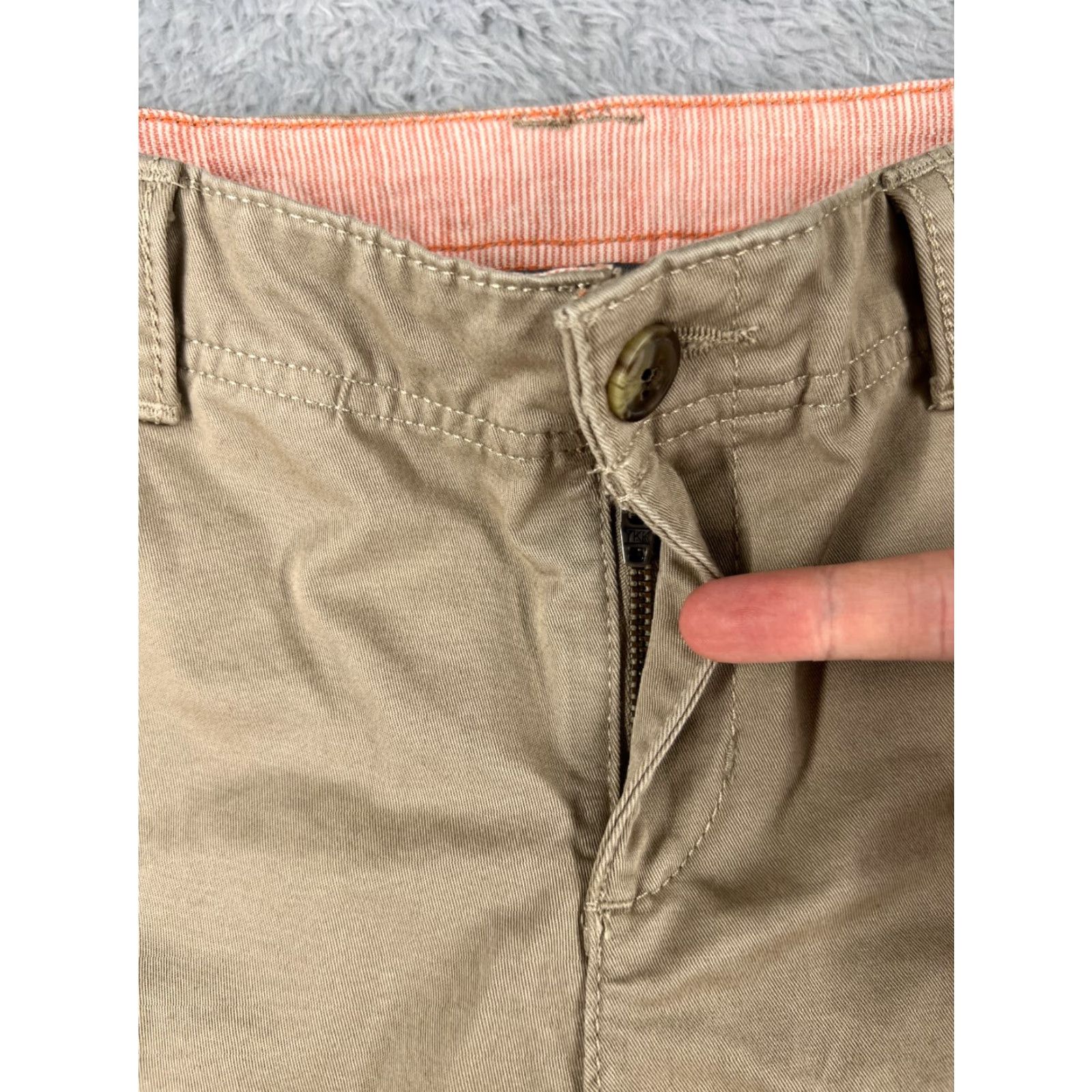 The North Face The North Face Shorts Women 2 Beige Cotton Blend Chino Hiking Camping 28x10 Size 26" / US 2 / IT 38 - 6 Thumbnail