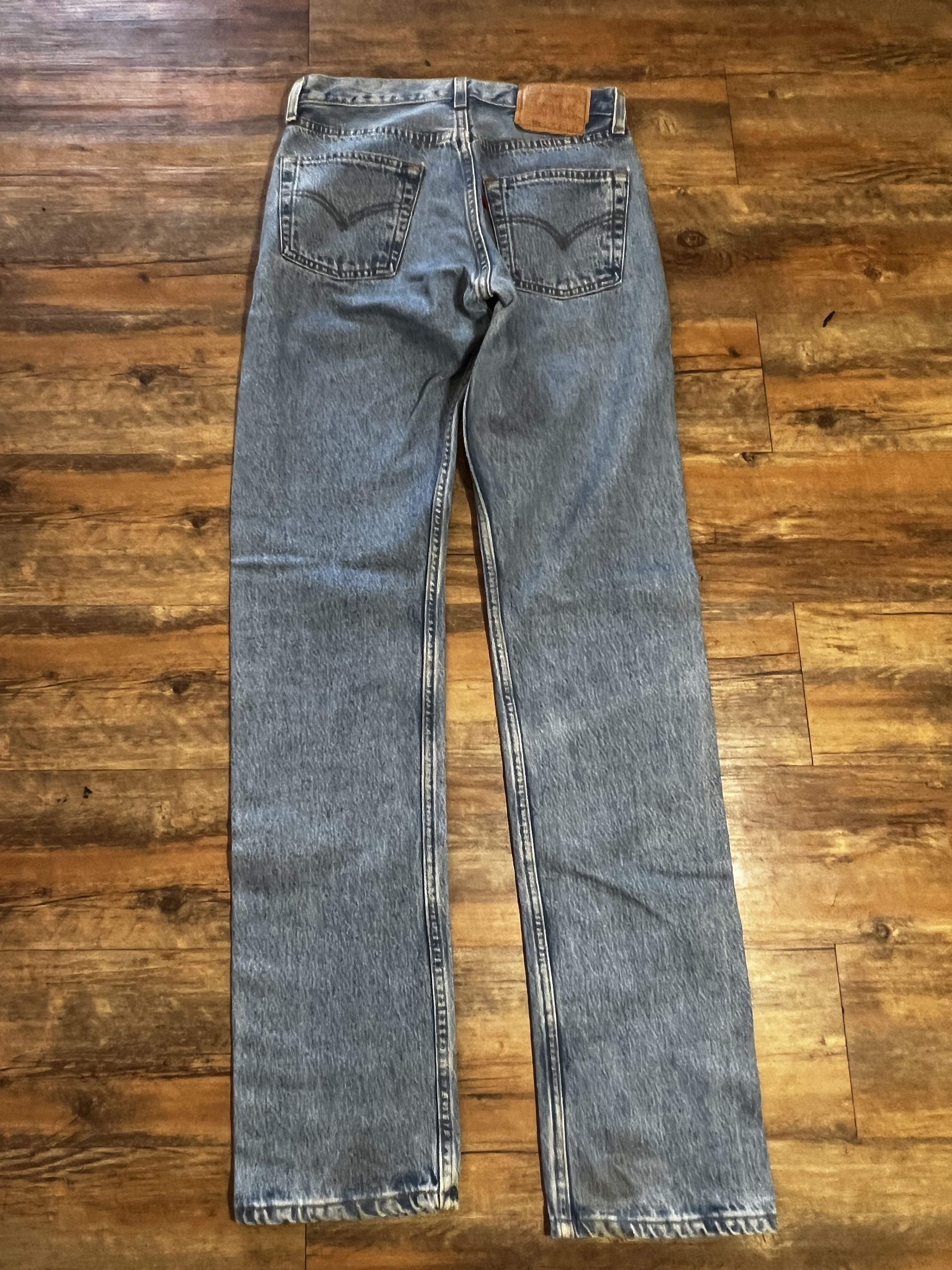 Levi's × Levi's Vintage Clothing × Vintage Vintage 501 Levi's Denim Blue Jean Pants Size US 29 - 10 Thumbnail