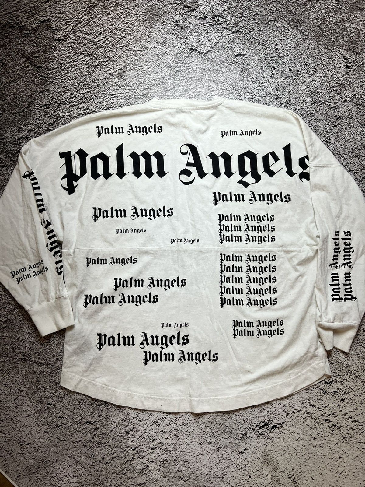 Palm Angels Palm angels multi logo all over print long sleeve Size US L / EU 52-54 / 3 - 2 Thumbnail