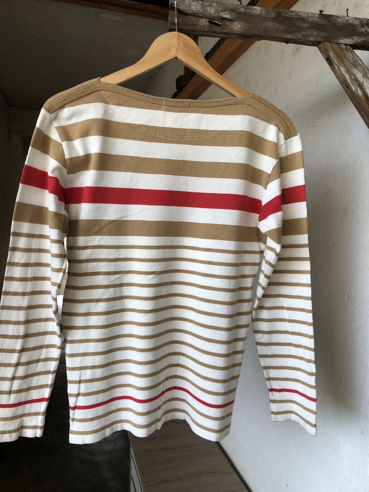 Burberry Vintage Burberry Black Label Stripe Long Sleeve Size M / US 6-8 / IT 42-44 - 18 Thumbnail