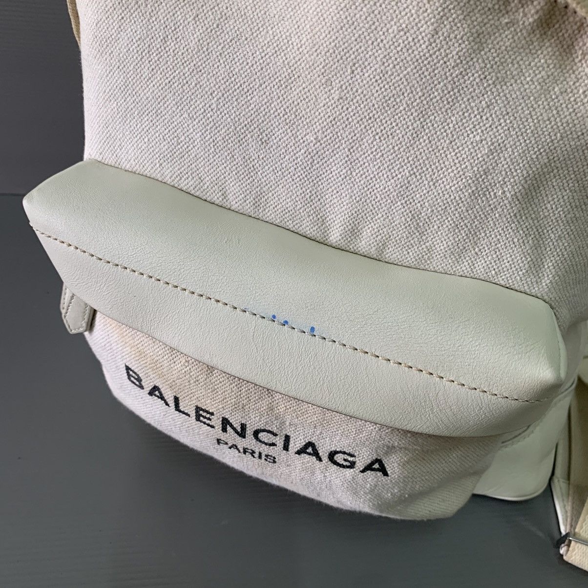 Balenciaga Balenciaga Canvas Backpack Bag Size ONE SIZE - 6 Thumbnail