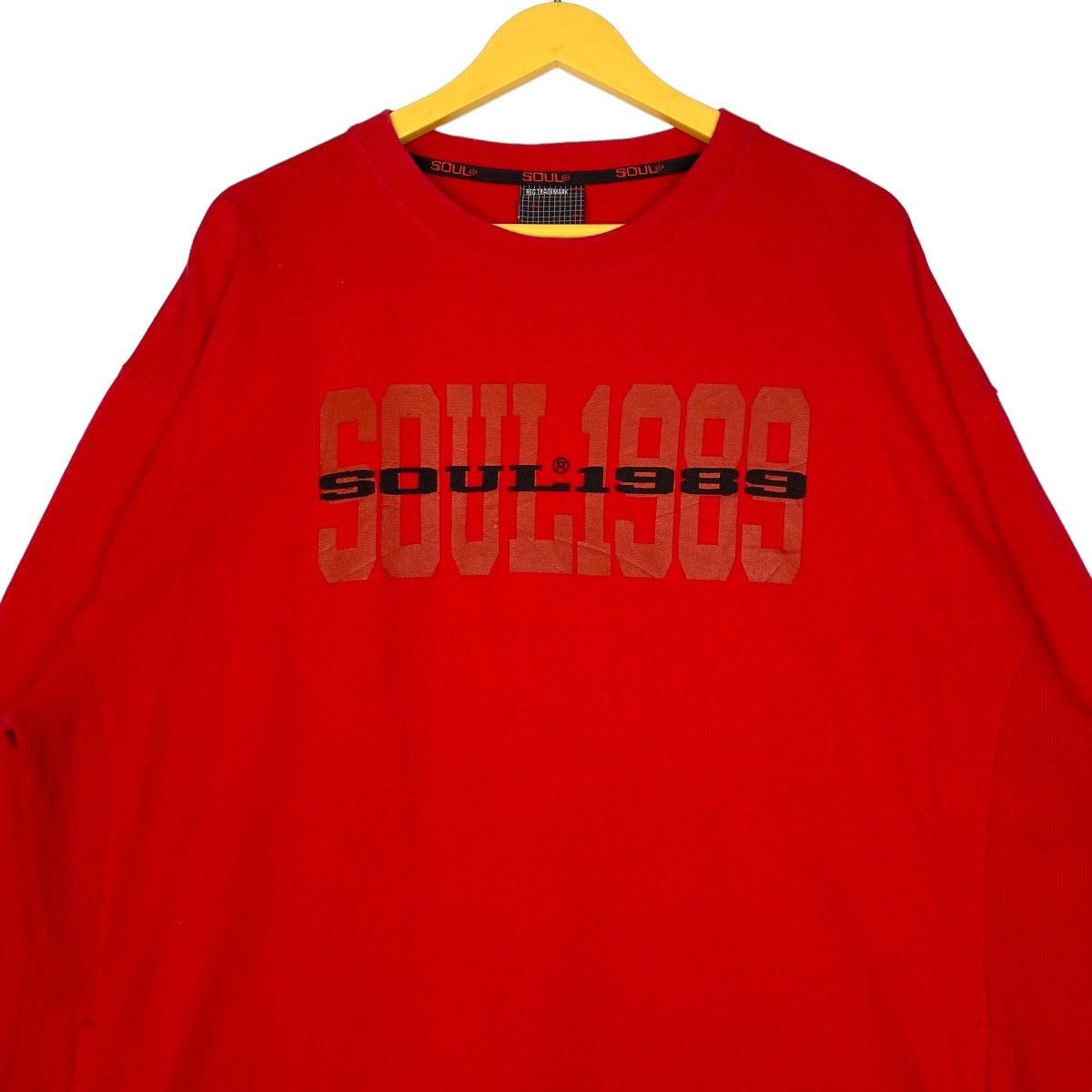Designer × Vintage Soul Sweatshirt Crewneck Pull Over Size US L / EU 52-54 / 3 - 2 Thumbnail