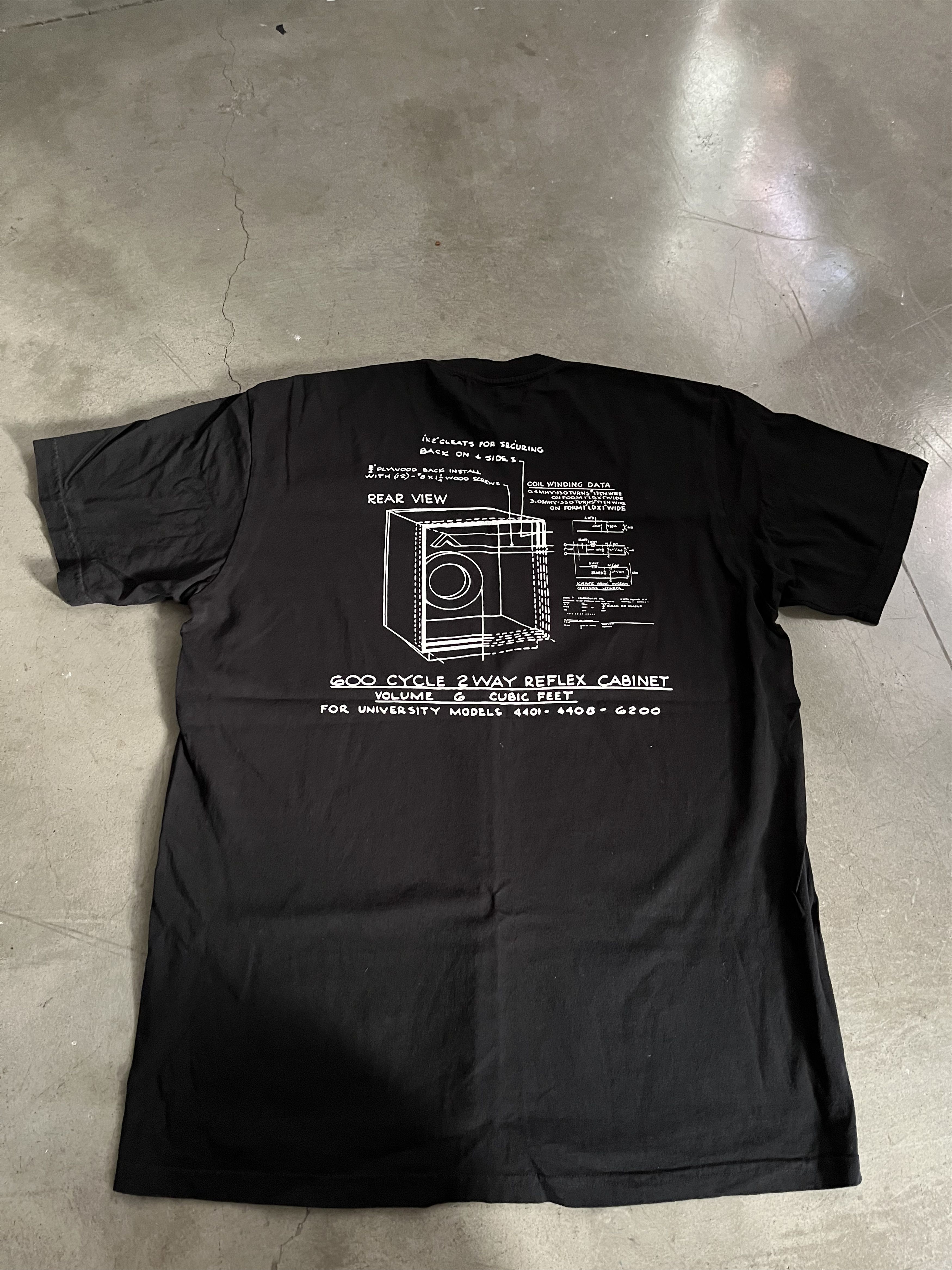 BIANCA CHANDON Bianca Chandon Speaker Anatomy Black T Shirt size L Size US L / EU 52-54 / 3 - 2 Thumbnail
