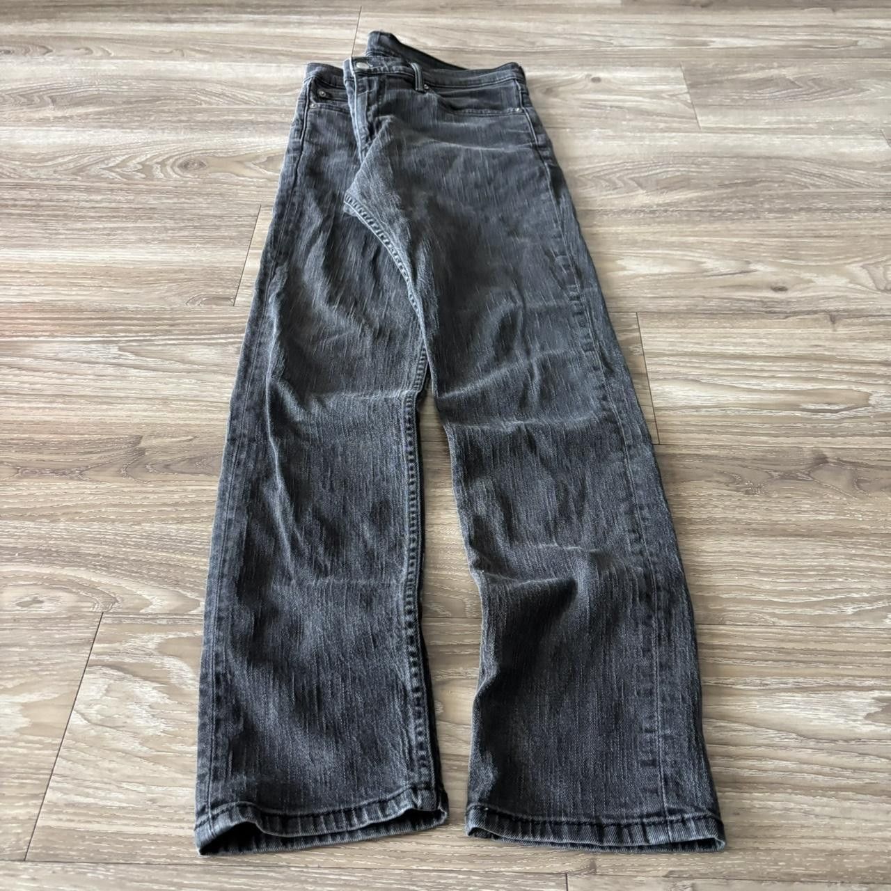 Levi's Crazy Vintage Y2K/2000s Grunge Black Levis Skinny Denim Jeans! 32x31 Size US 32 / EU 48 - 3 Thumbnail