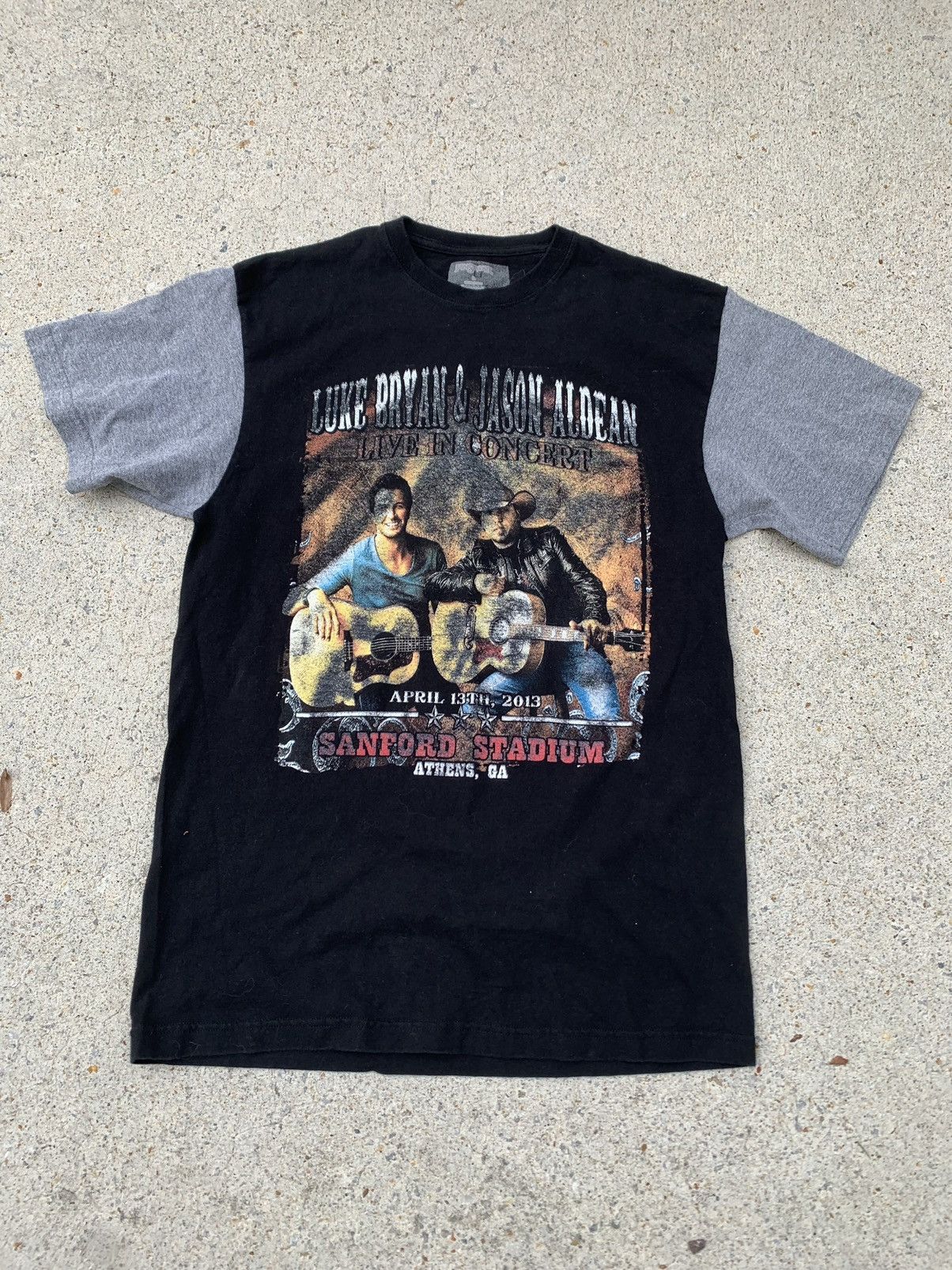 Band Tees Luke Bryan & Jason Aldean Concert T Shirt Size US L / EU 52-54 / 3 - 3 Thumbnail