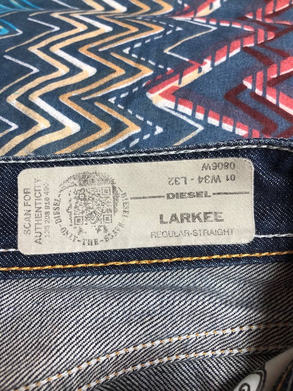 Diesel × Vintage Vintage Diesel 90’s Y2K Style Baggy Wide Denim Jeans Pants Size US 34 / EU 50 - 2 Thumbnail
